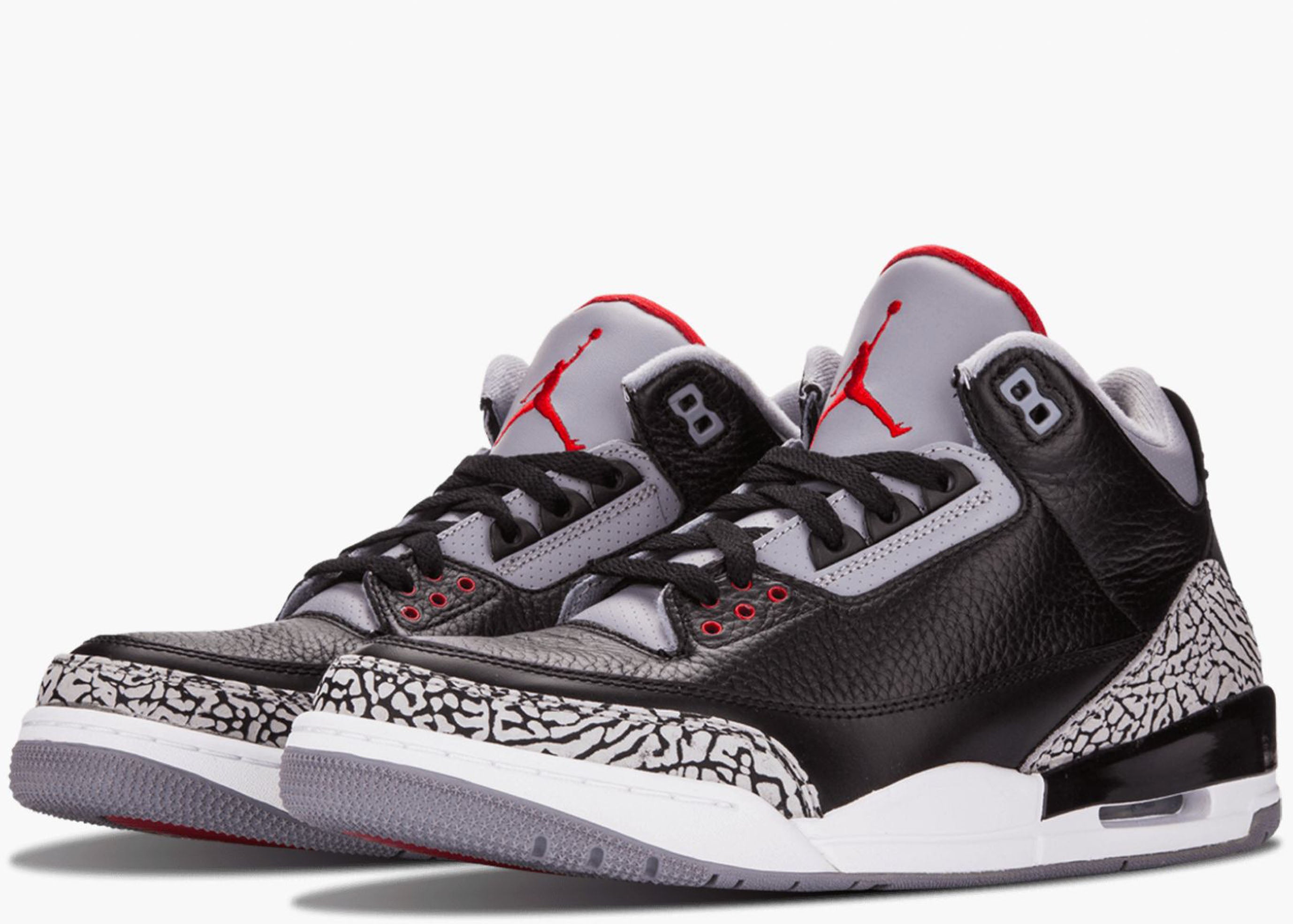 AIR JORDAN 3 RETRO "Black Cement" 854262-001