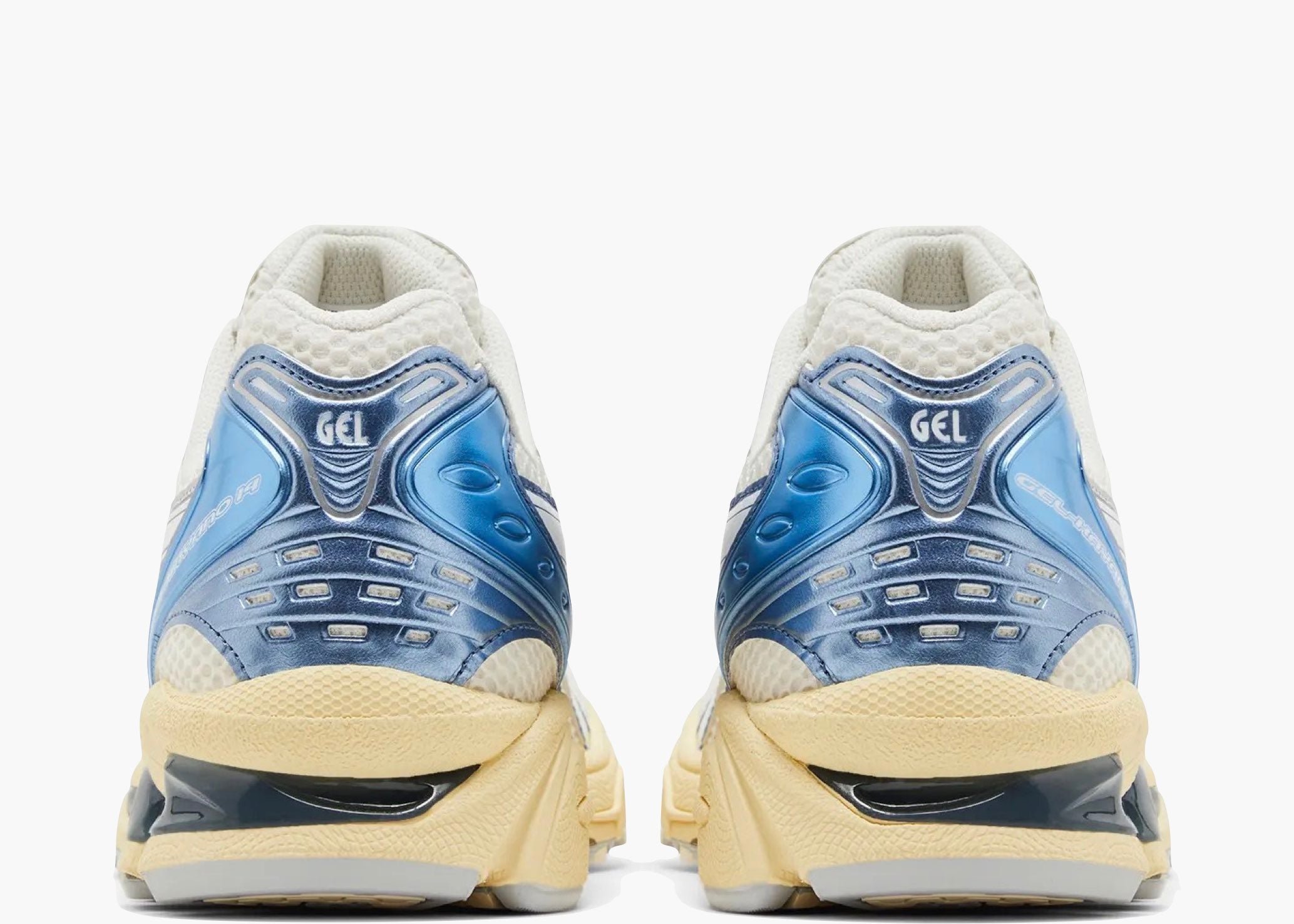 ASICS Gel-Kayano 14 Cream Metallic Blue 1203A537-102 Hype Clothinga Limited Edition