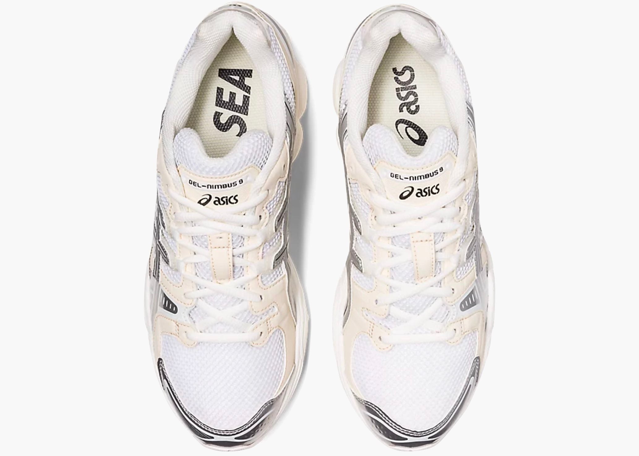 ASICS Gel-Nimbus 9 Wind And Sea White Silver Hype Clothinga Limited Edition