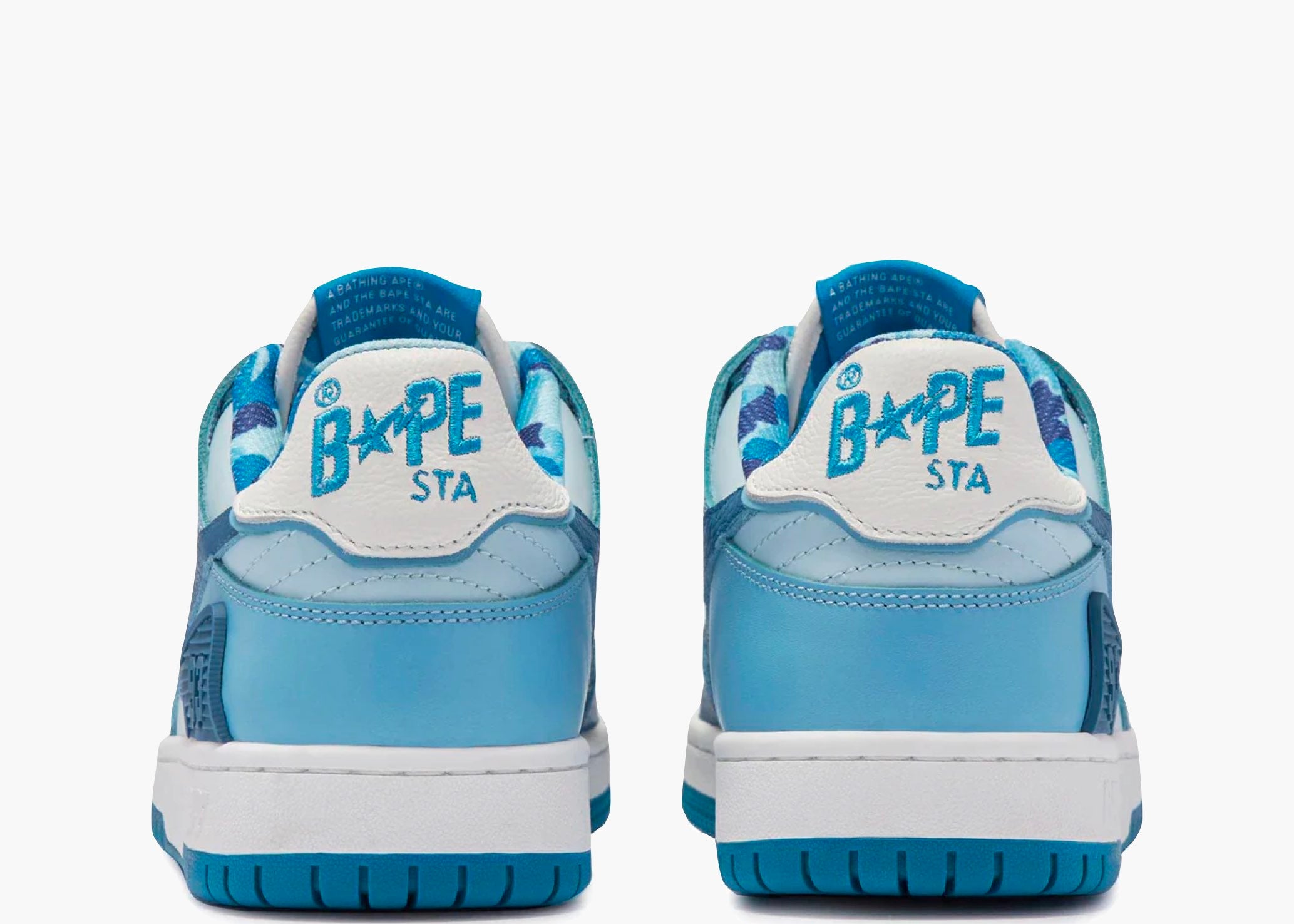 A Bathing Ape Bape SK8 Sta ABC Camo Blue (2022) Hype Clothinga Limited Edition
