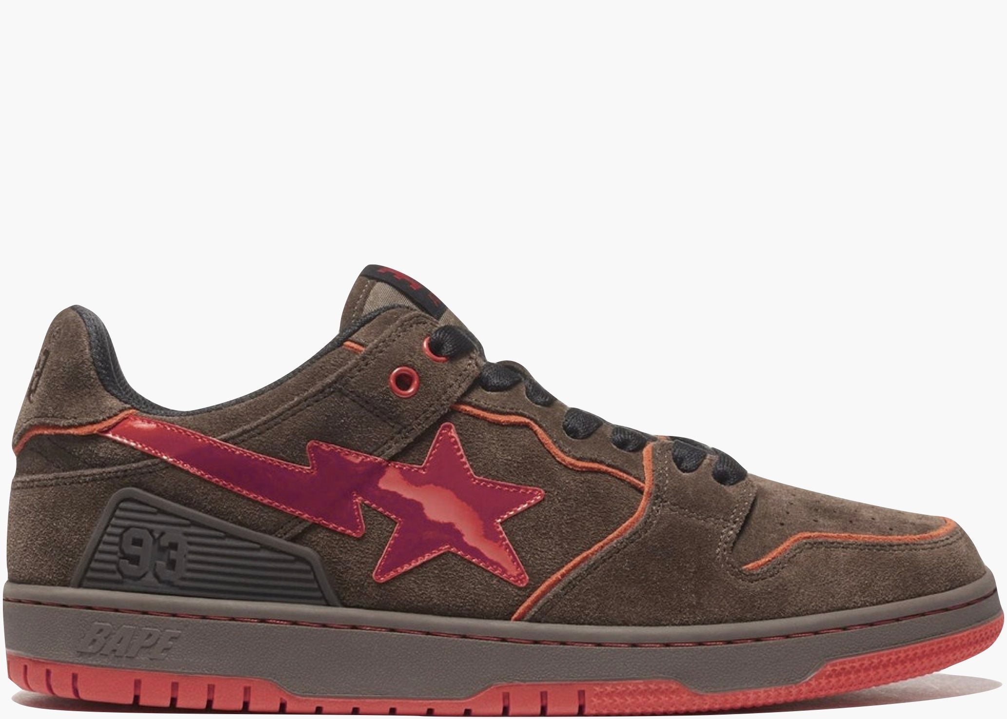 A Bathing Ape Bape SK8 Sta Brown