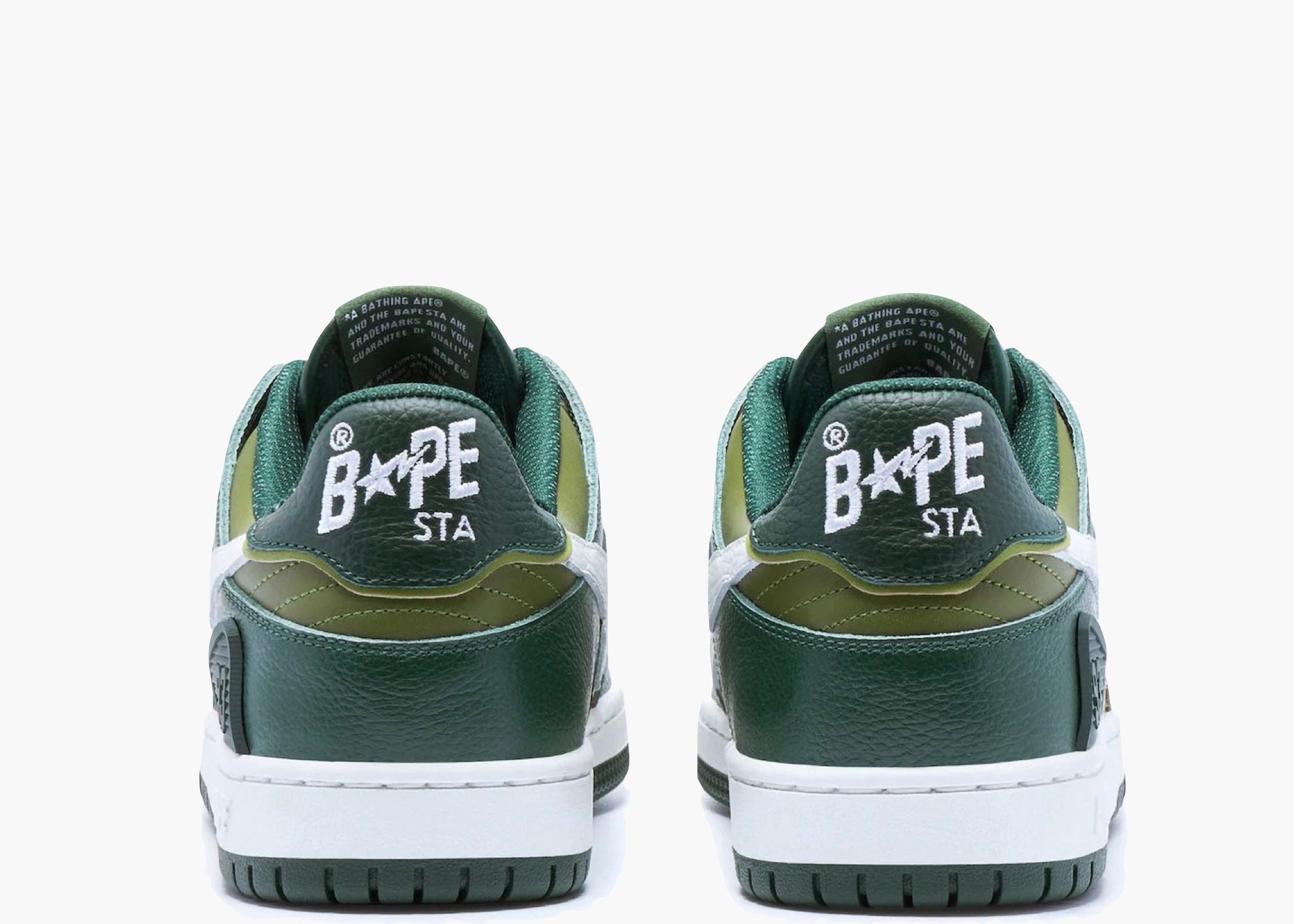 A Bathing Ape Bape SK8 Sta Green White 1J30-291-024/1J30-191-024 Hype Clothinga Limited Edition