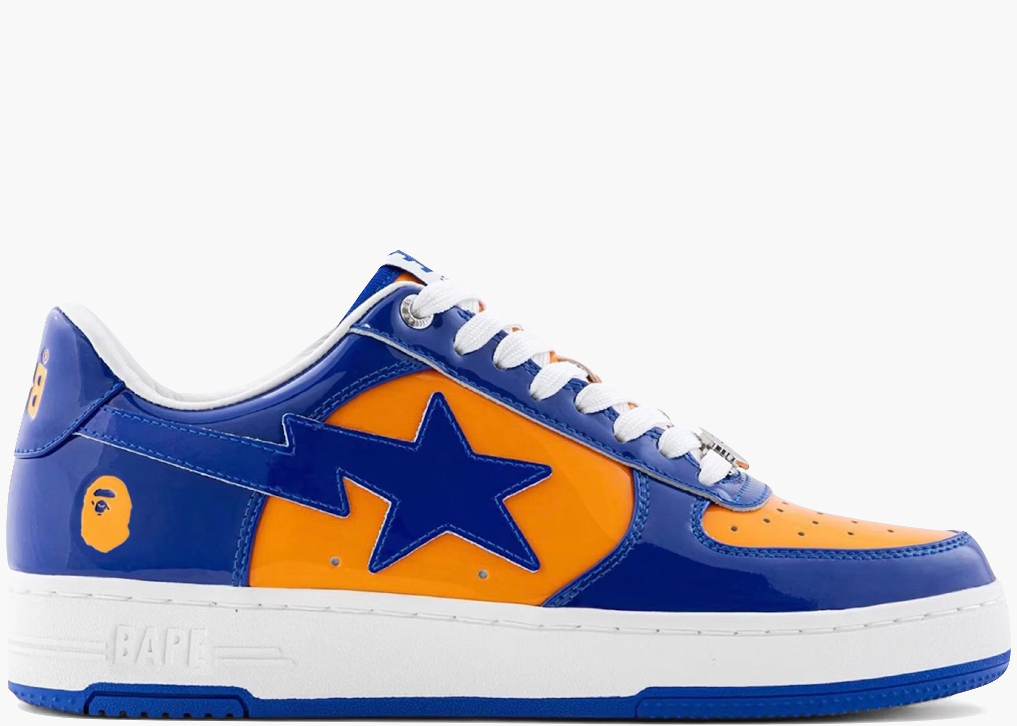 A Bathing Ape Bape Sta #4 Blue Orange 1L80-191-304 Hype Clothinga Limited Edition