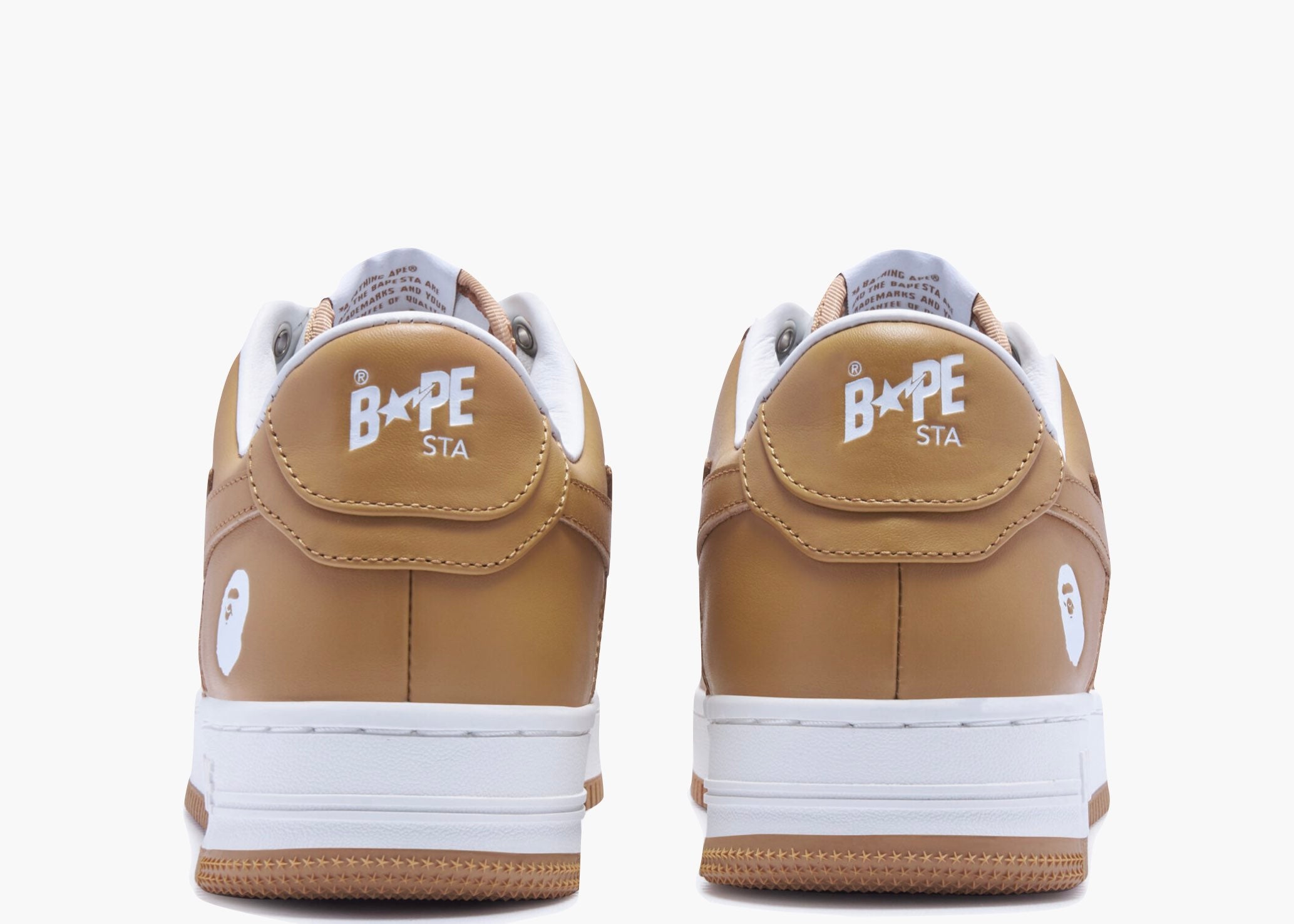 A Bathing Ape Bape Sta White Beige (2022) Hype Clothinga Limited Edition