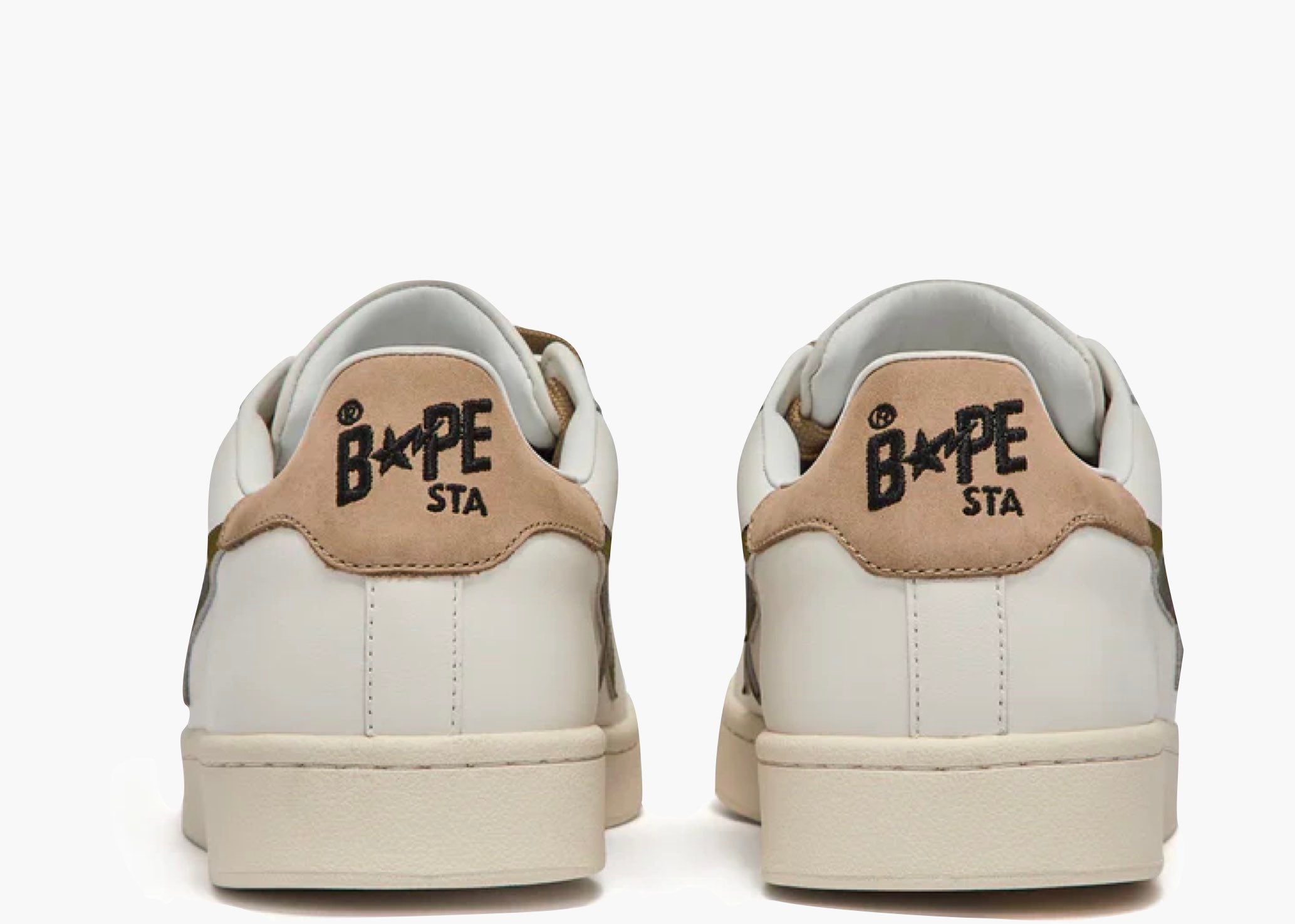 A Bathing Ape Skull Sta White Beige Hype Clothinga Limited Edition