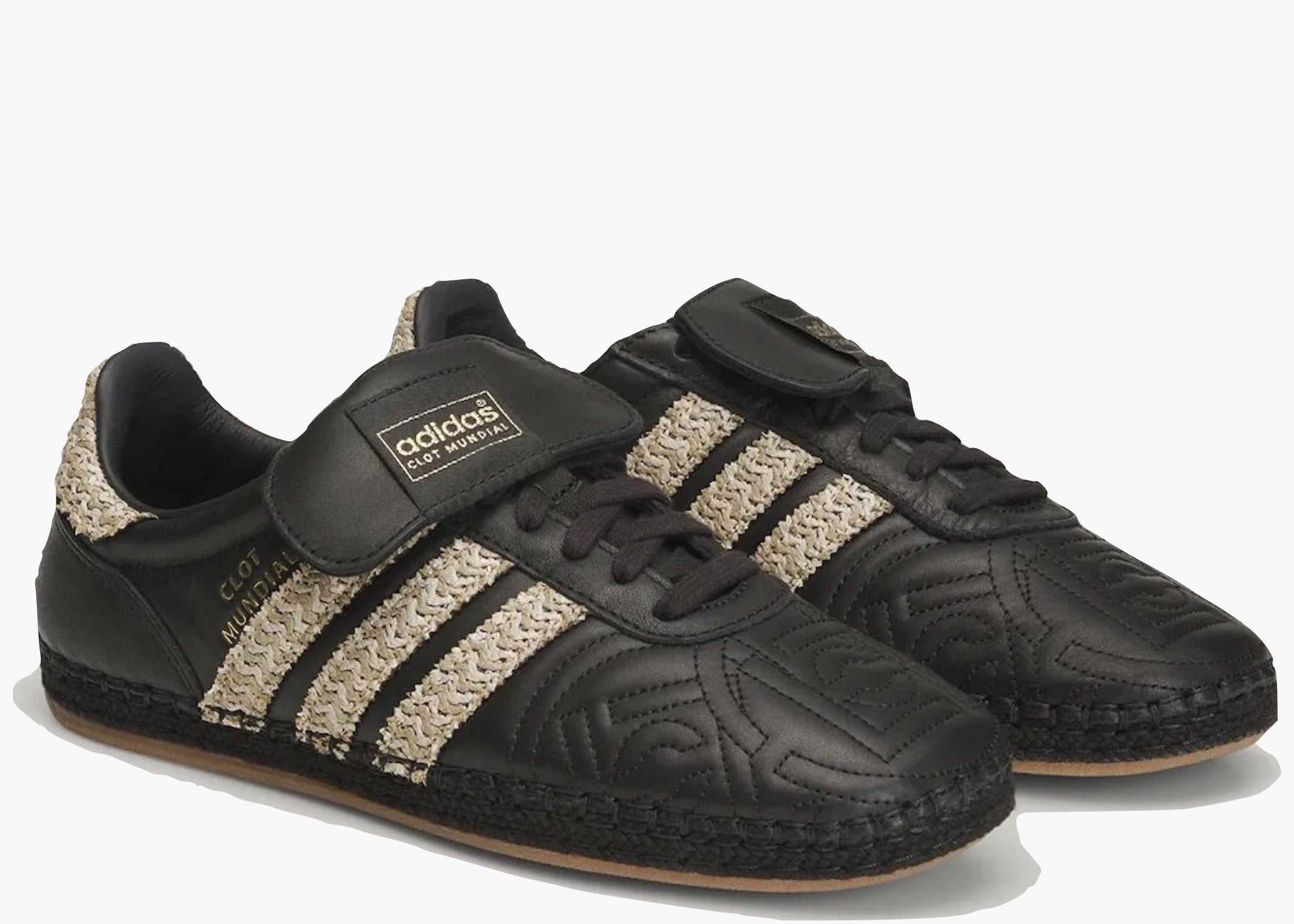 Adidas CLOT Mundial CLOT by Edison Chen Black Beige JQ6823 Hype Clothinga Limited Edition