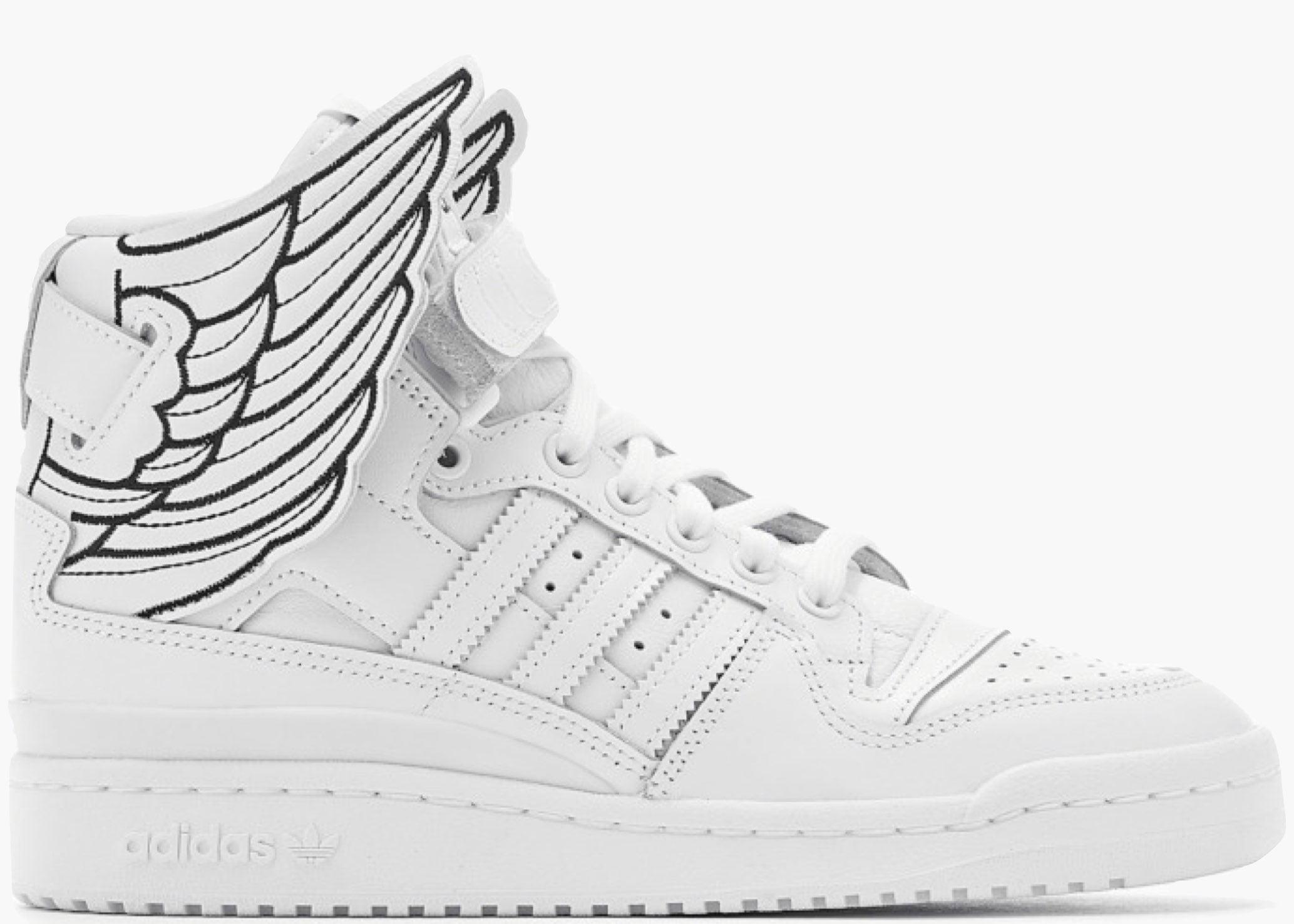 Adidas Forum Hi Wings 4.0 Jeremy Scott White Black Hype Clothinga Limited Edition