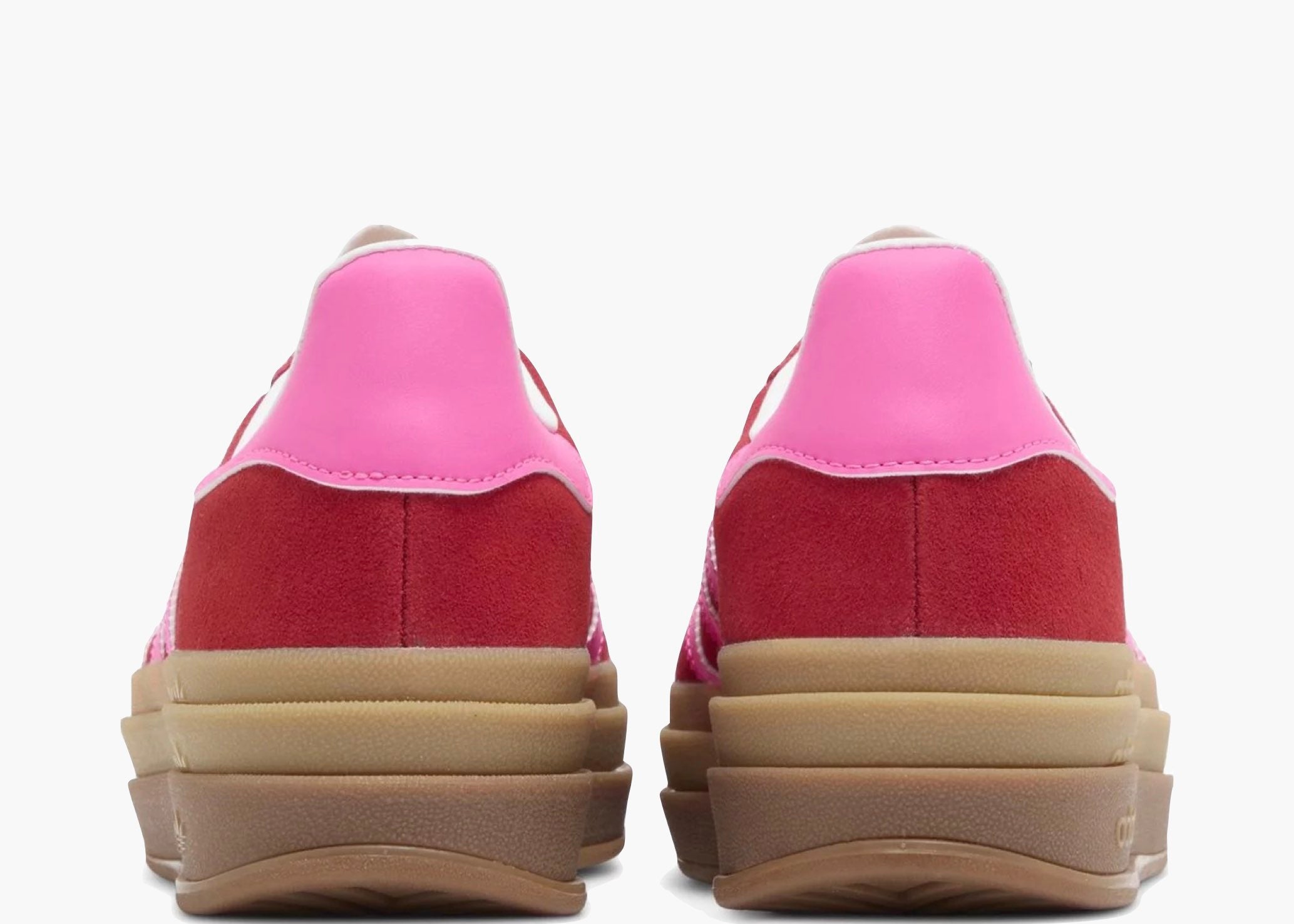 Adidas Gazelle Bold Collegiate Red Lucid Pink (W) IH7496 Hype Clothinga Limited Edition