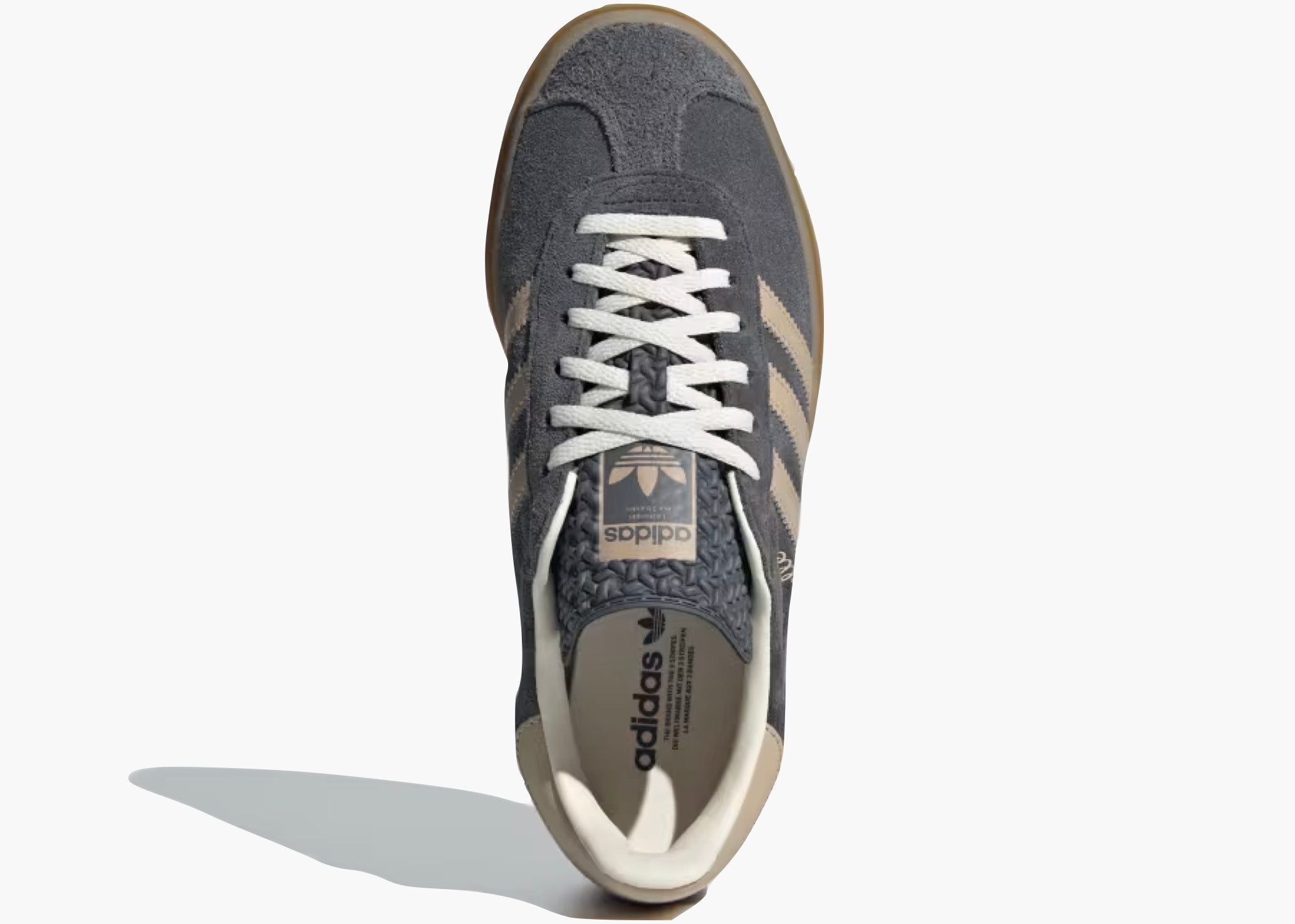 Adidas Gazelle Bold Grey Magic Beige Gum (W) IE0428 Hype Clothinga Limited Edition