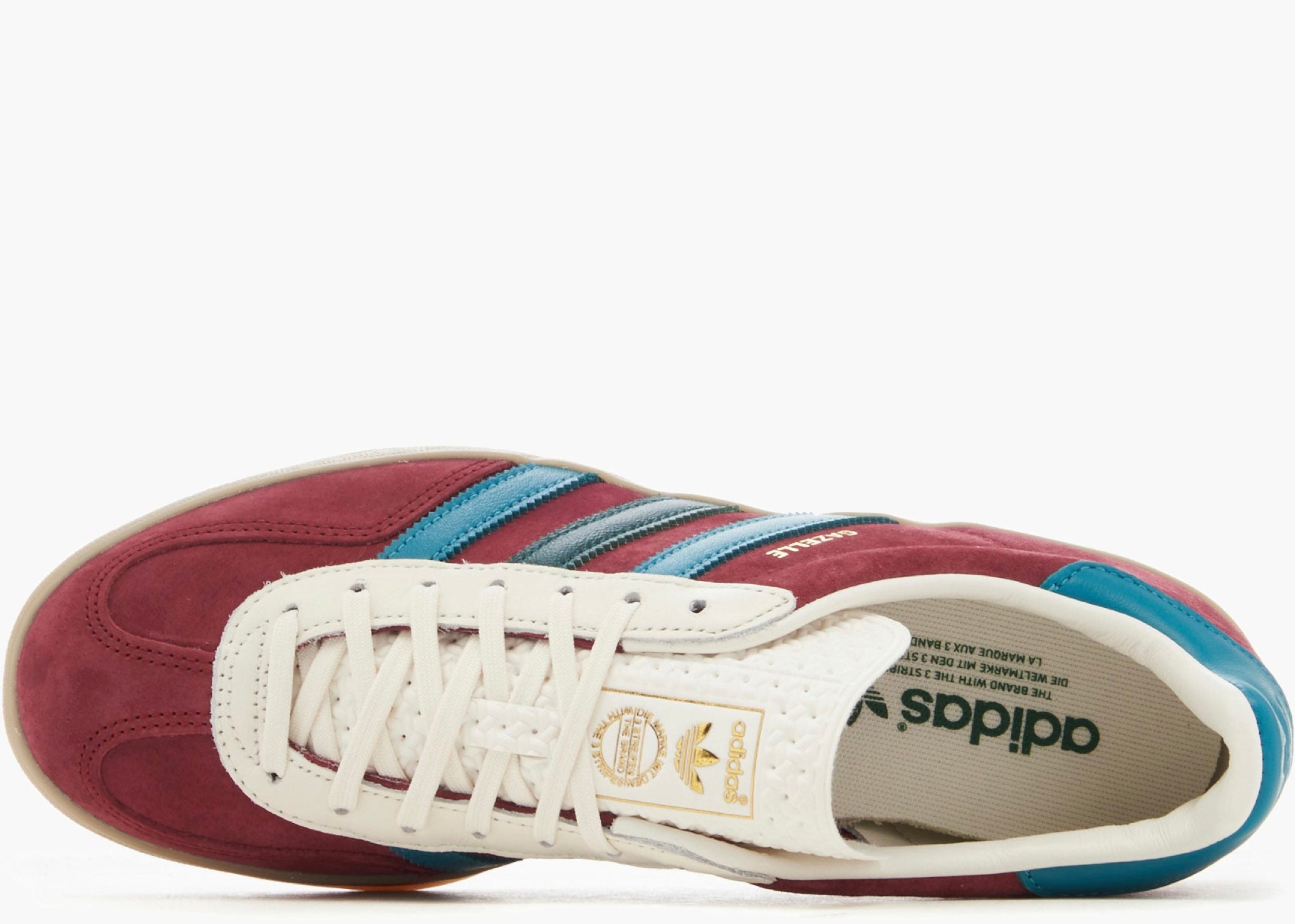 Adidas Gazelle Indoor Collegiate Burgundy Arctic Fuchsia IG4996 Hype Clothinga Limited Edition