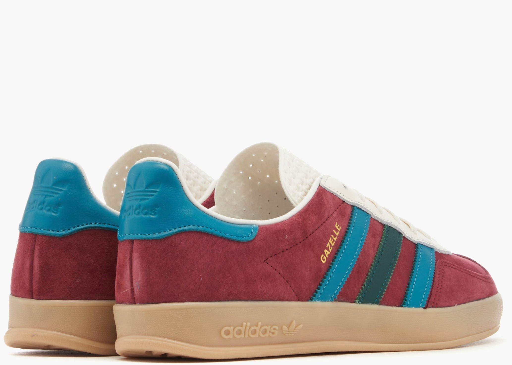 Adidas Gazelle Indoor Collegiate Burgundy Arctic Fuchsia IG4996 Hype Clothinga Limited Edition