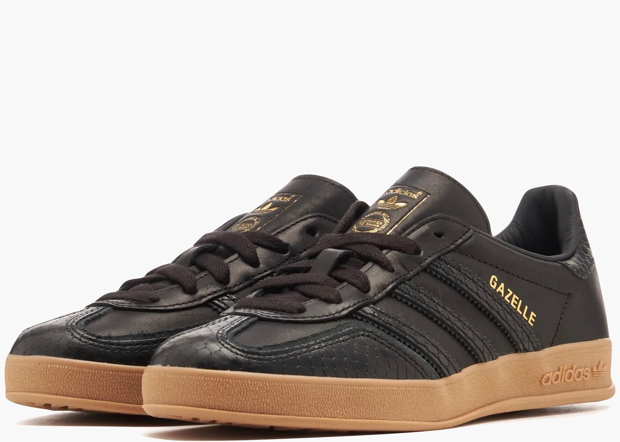 Adidas Gazelle Indoor Core Black Snakeskin IF1978 Hype Clothinga Limited Edition