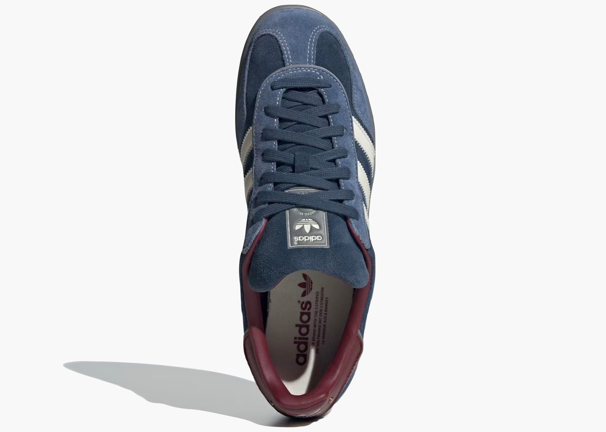Adidas Gazelle Indoor Crew Navy Burgundy ID1008 Hype Clothinga Limited Edition
