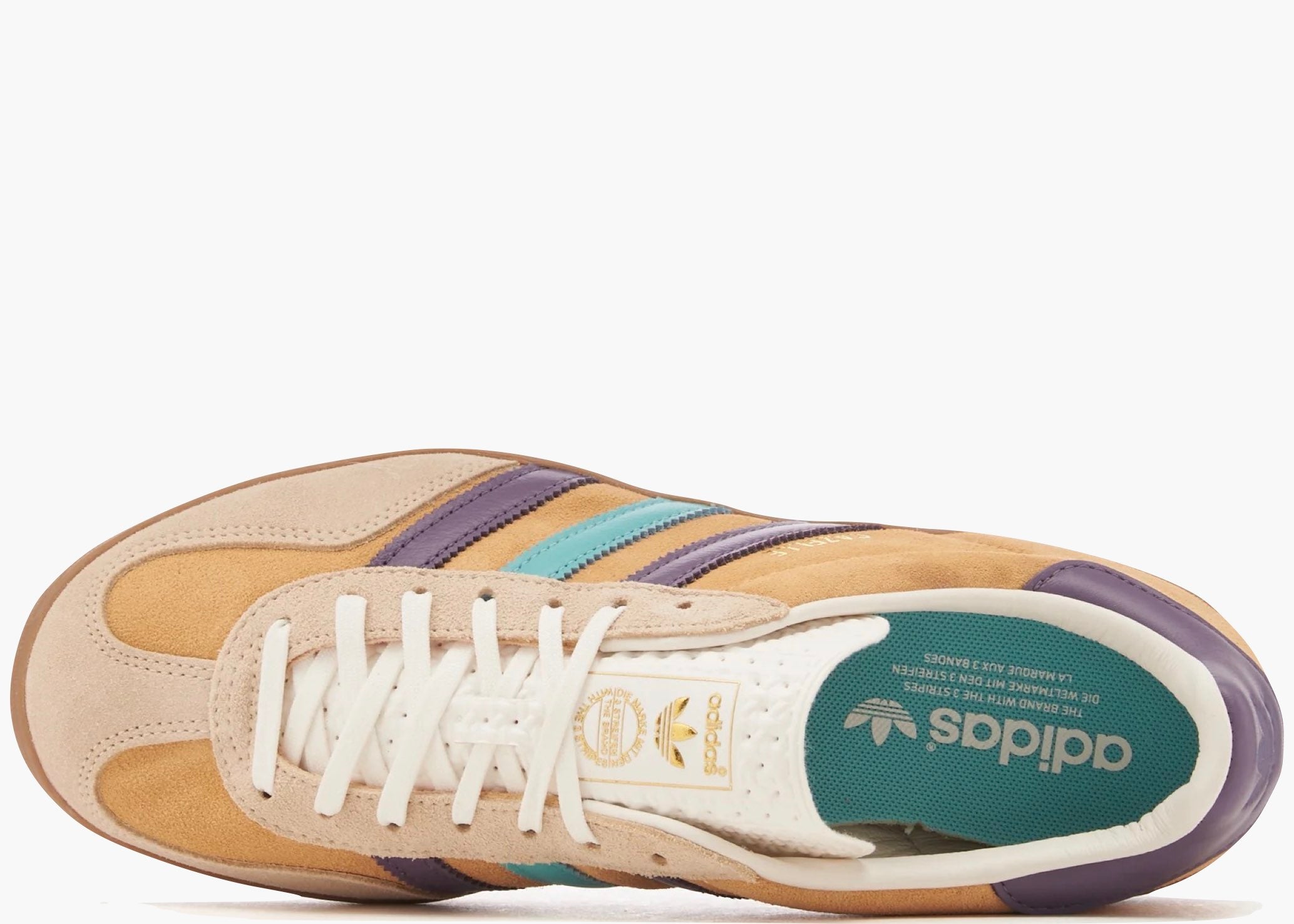 Adidas Gazelle Indoor Glow Orange Shadow Violet IG1636 Hype Clothinga Limited Edition
