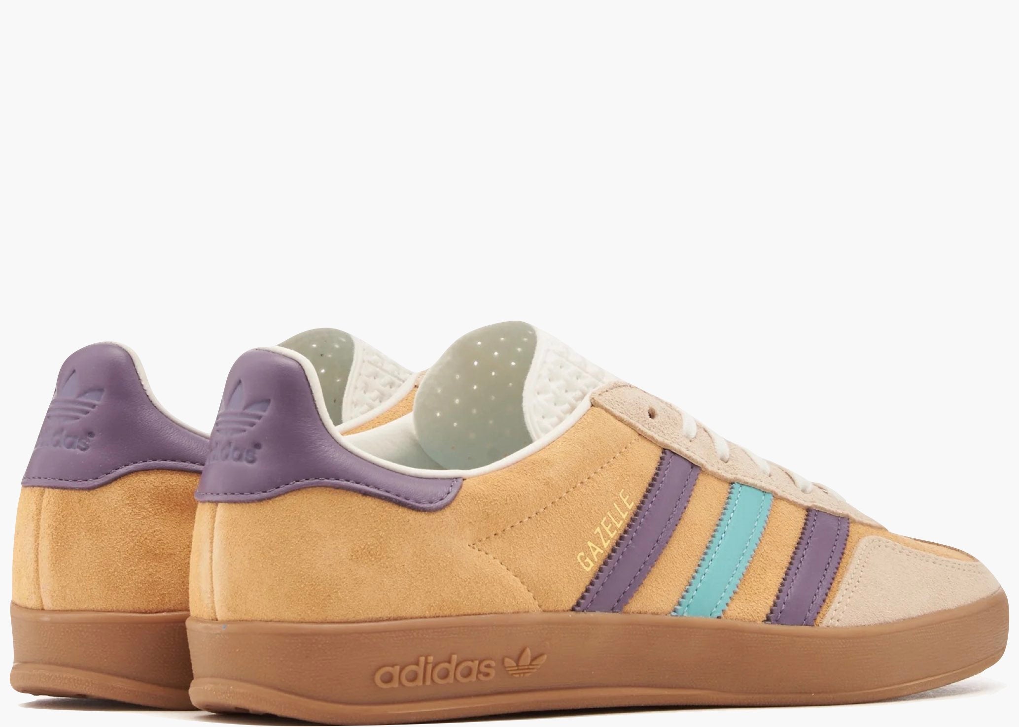 Adidas Gazelle Indoor Glow Orange Shadow Violet IG1636 Hype Clothinga Limited Edition