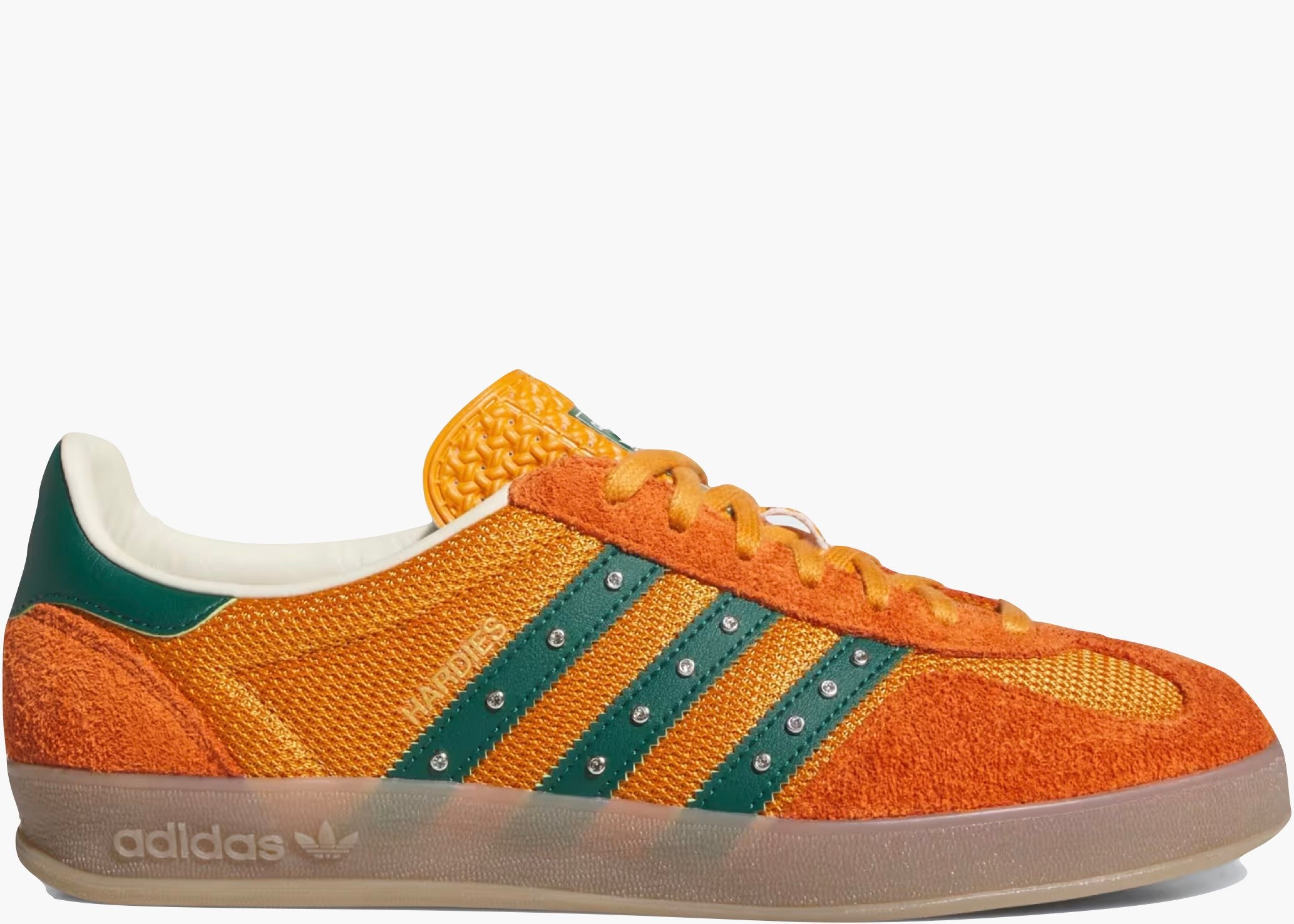 Adidas Gazelle Indoor Hardies Rust Orange Green KI7011 Hype Clothinga Limited Edition