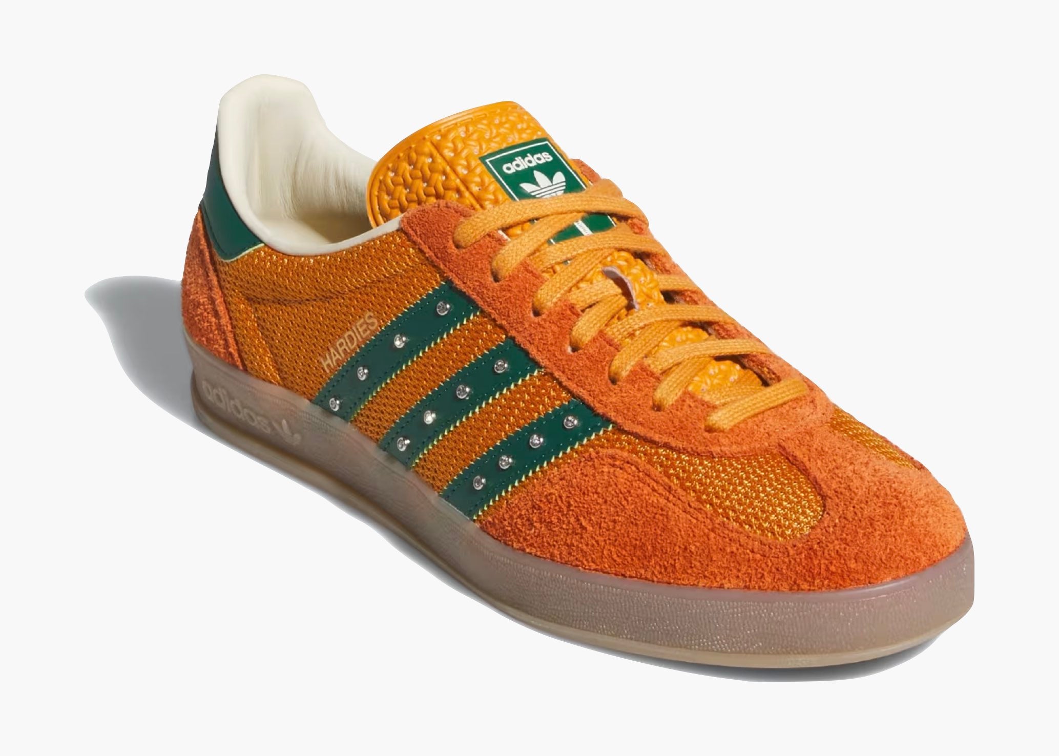 Adidas Gazelle Indoor Hardies Rust Orange Green KI7011 Hype Clothinga Limited Edition