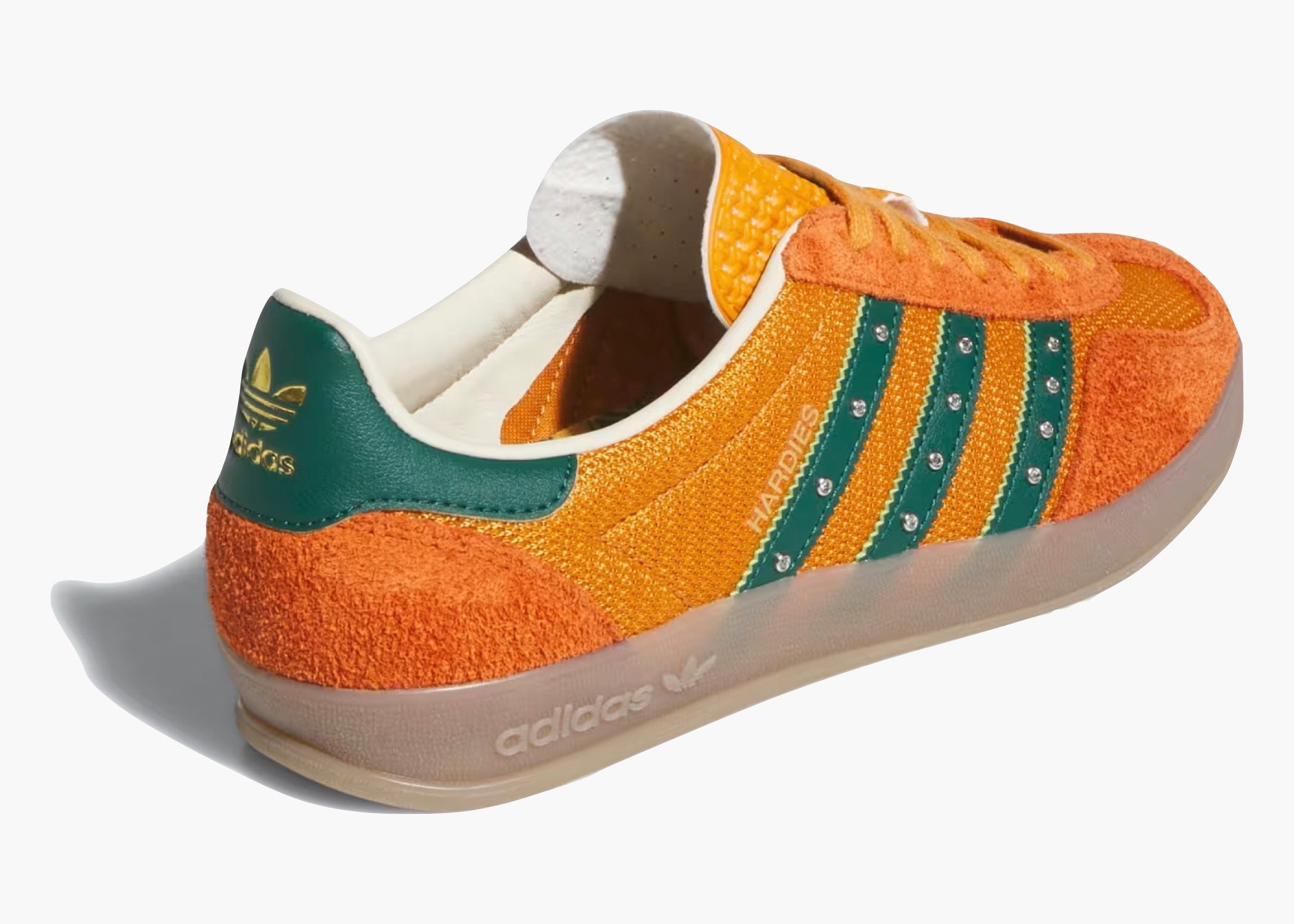 Adidas Gazelle Indoor Hardies Rust Orange Green KI7011 Hype Clothinga Limited Edition