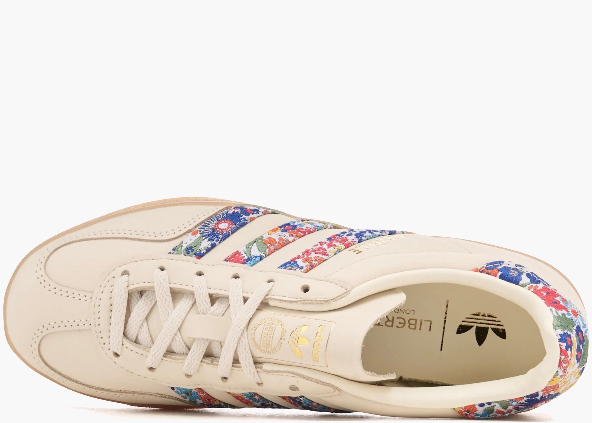 Adidas Gazelle Indoor Liberty London Floral Embroidery Stripes (W) JH7370 Hype Clothinga Limited Edition