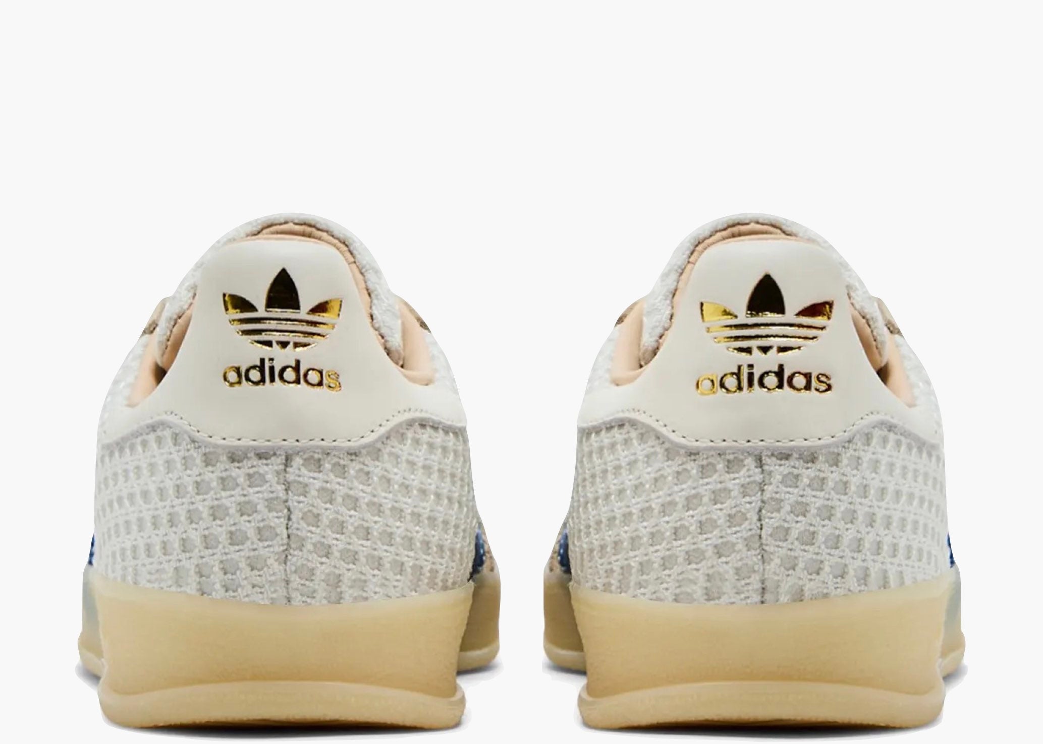 Adidas Gazelle Indoor OFF-WHITE Focus Blu JH5419 Hype Clothinga Limited Edition
