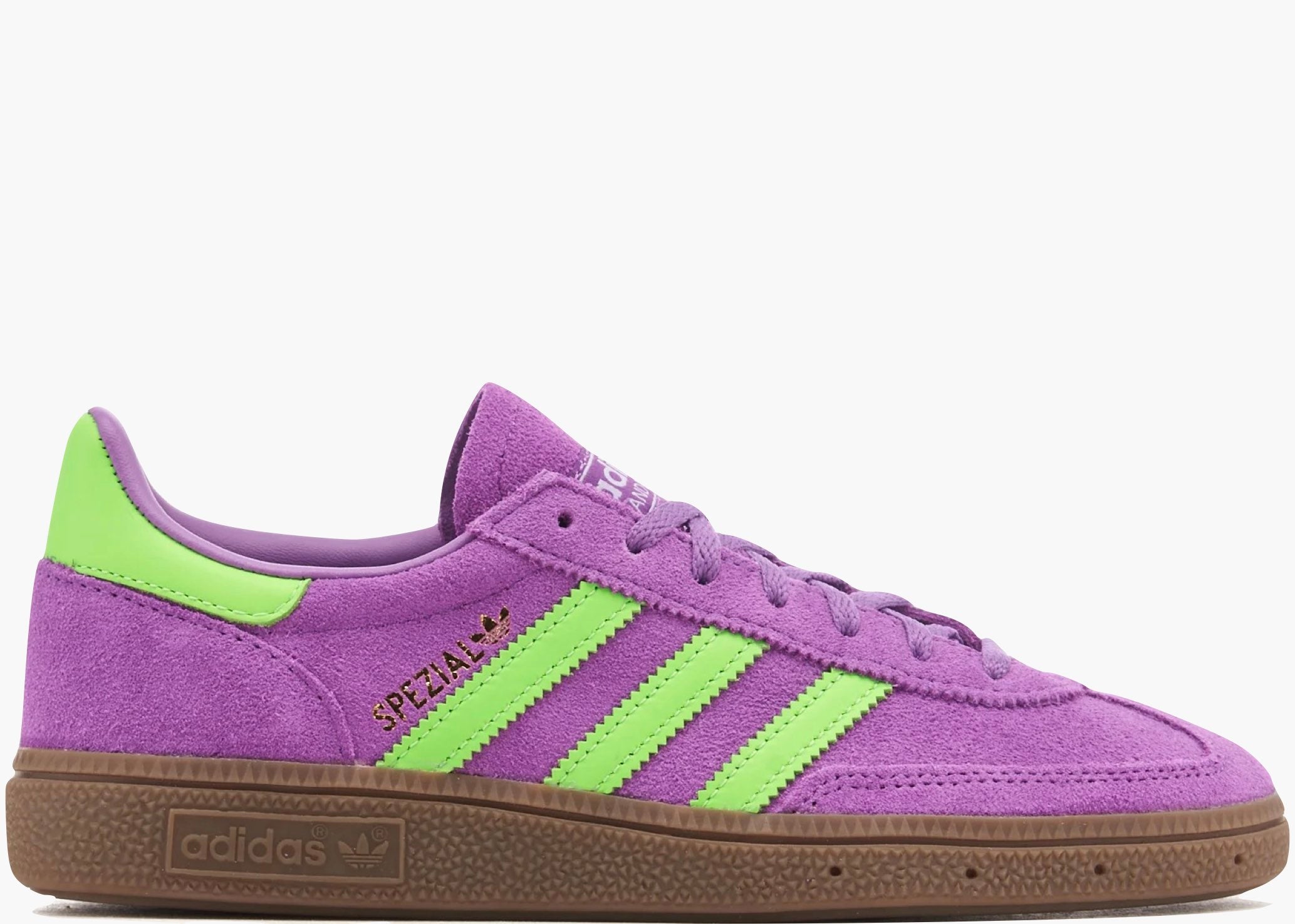 Adidas Handball Spezial Elastic Active Purple Solar Green (W) JS0251 Hype Clothinga Limited Edition