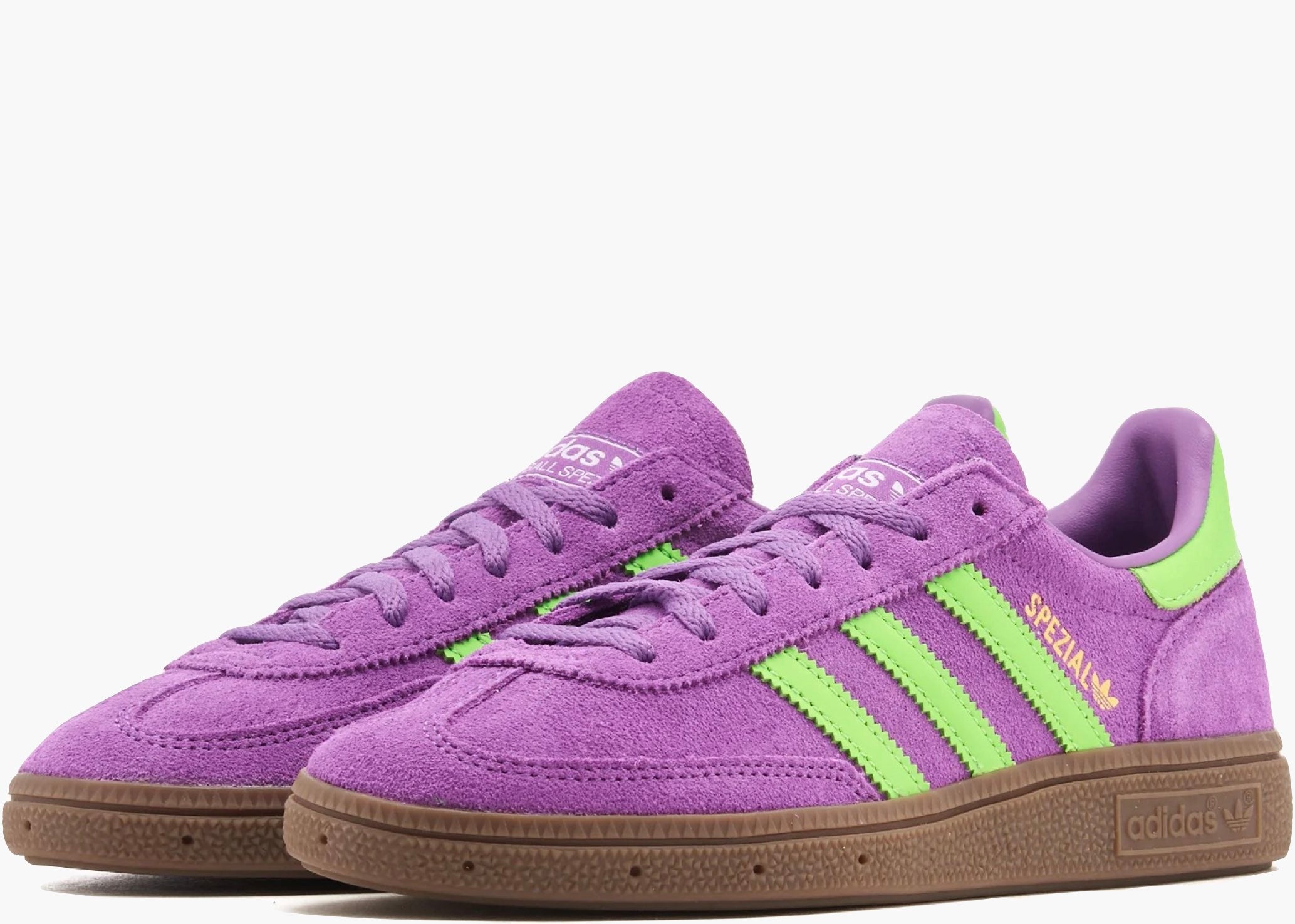 Adidas Handball Spezial Elastic Active Purple Solar Green (W) JS0251 Hype Clothinga Limited Edition