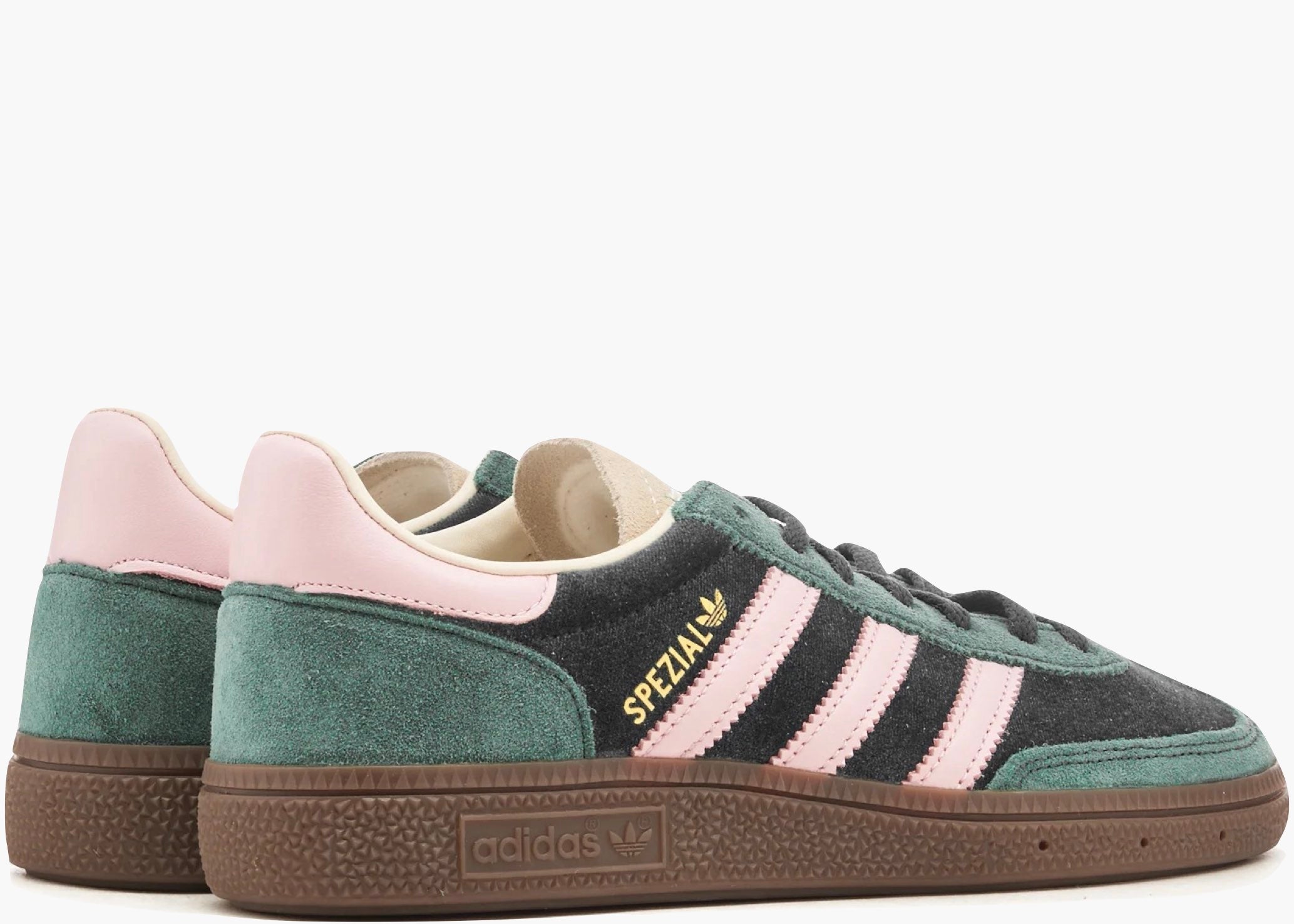 Adidas Handball Spezial Green Pink Velvet (W) JI2648 Hype Clothinga Limited Edition
