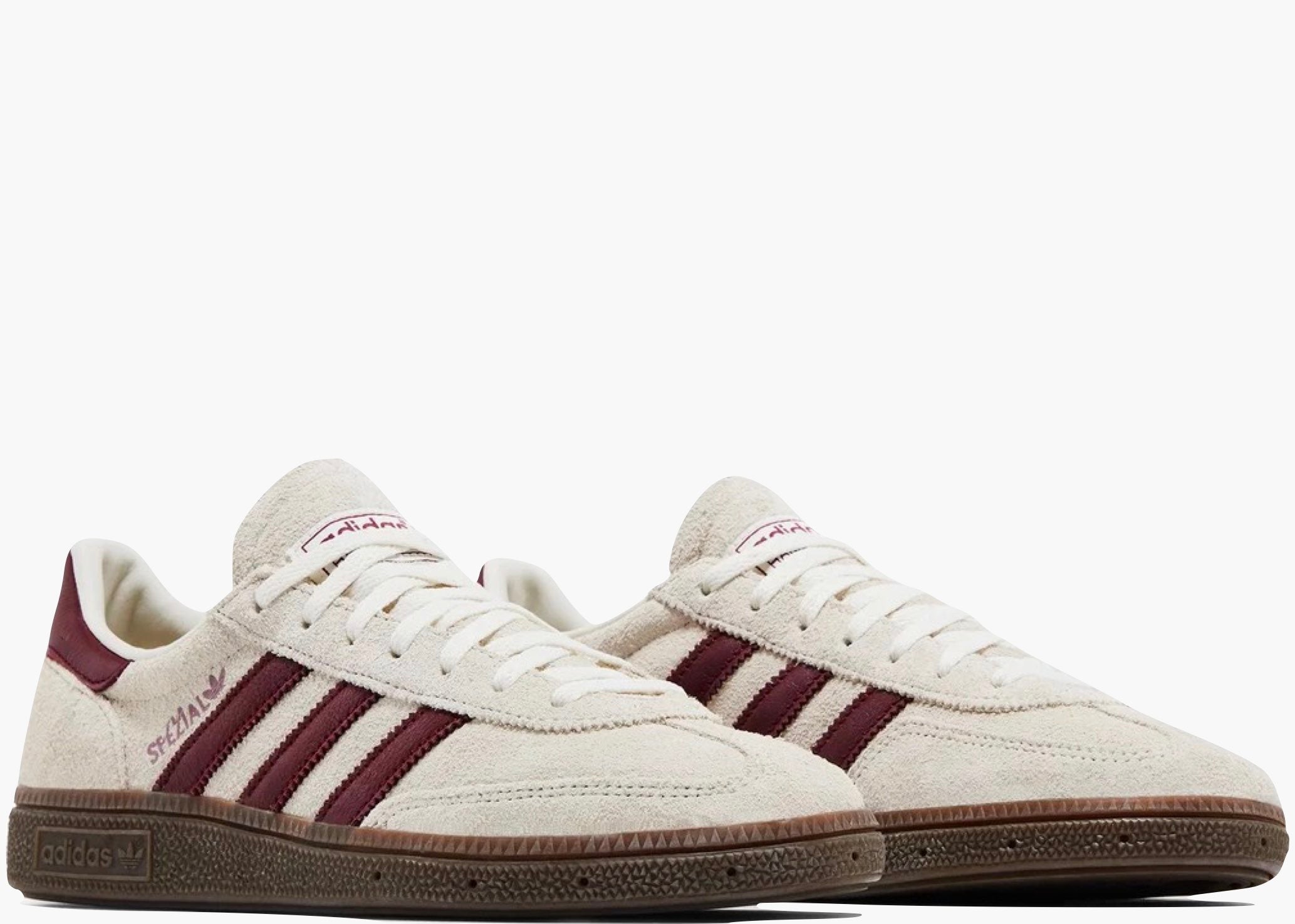 Adidas Handball Spezial Off White Collegiate Burgundy (W) JH8699 Hype Clothinga Limited Edition