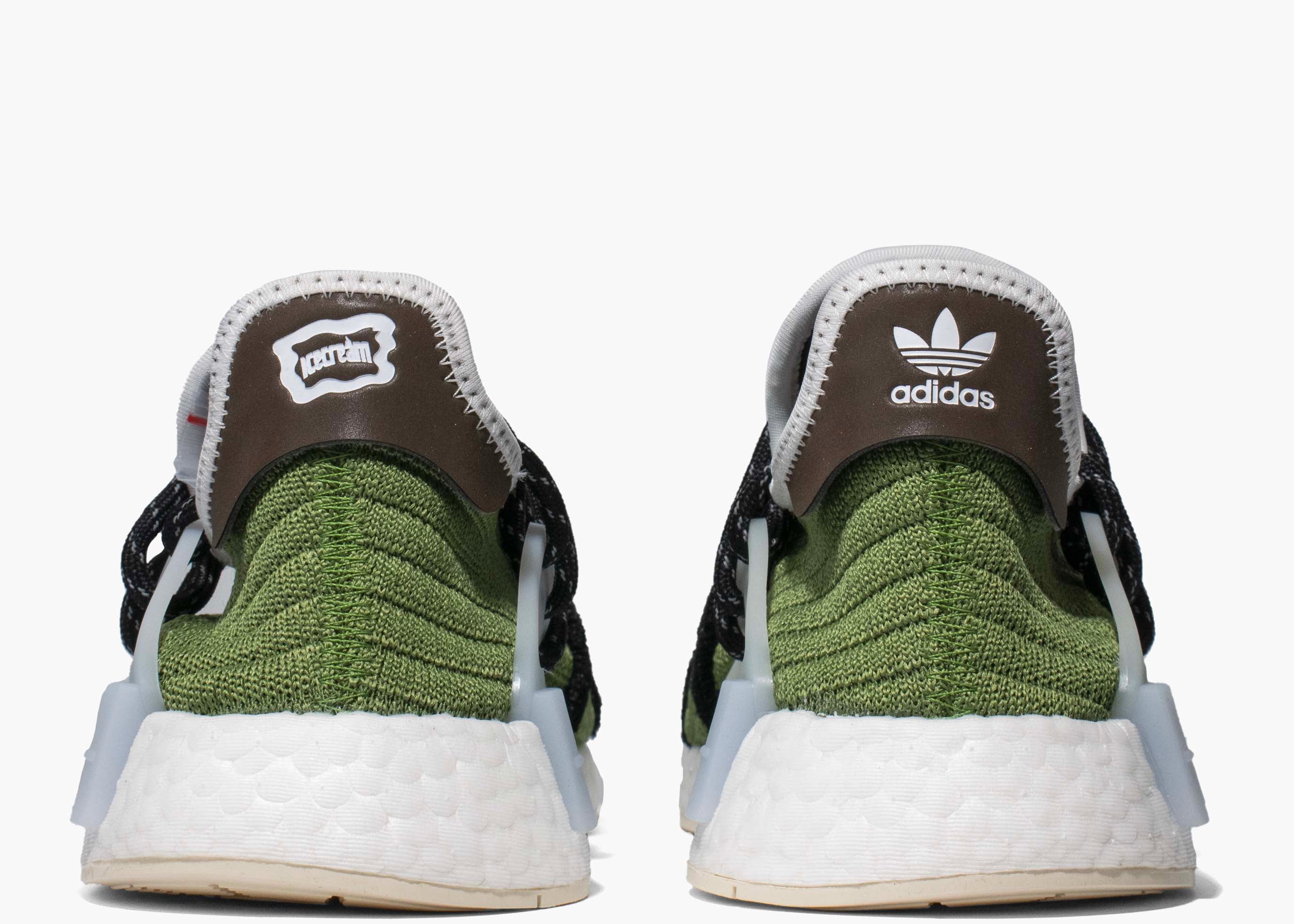 Adidas NMD Hu Pharrell x Billionaire Boys Club Running Dog Green GZ1664 Hype Clothinga Limited Edition