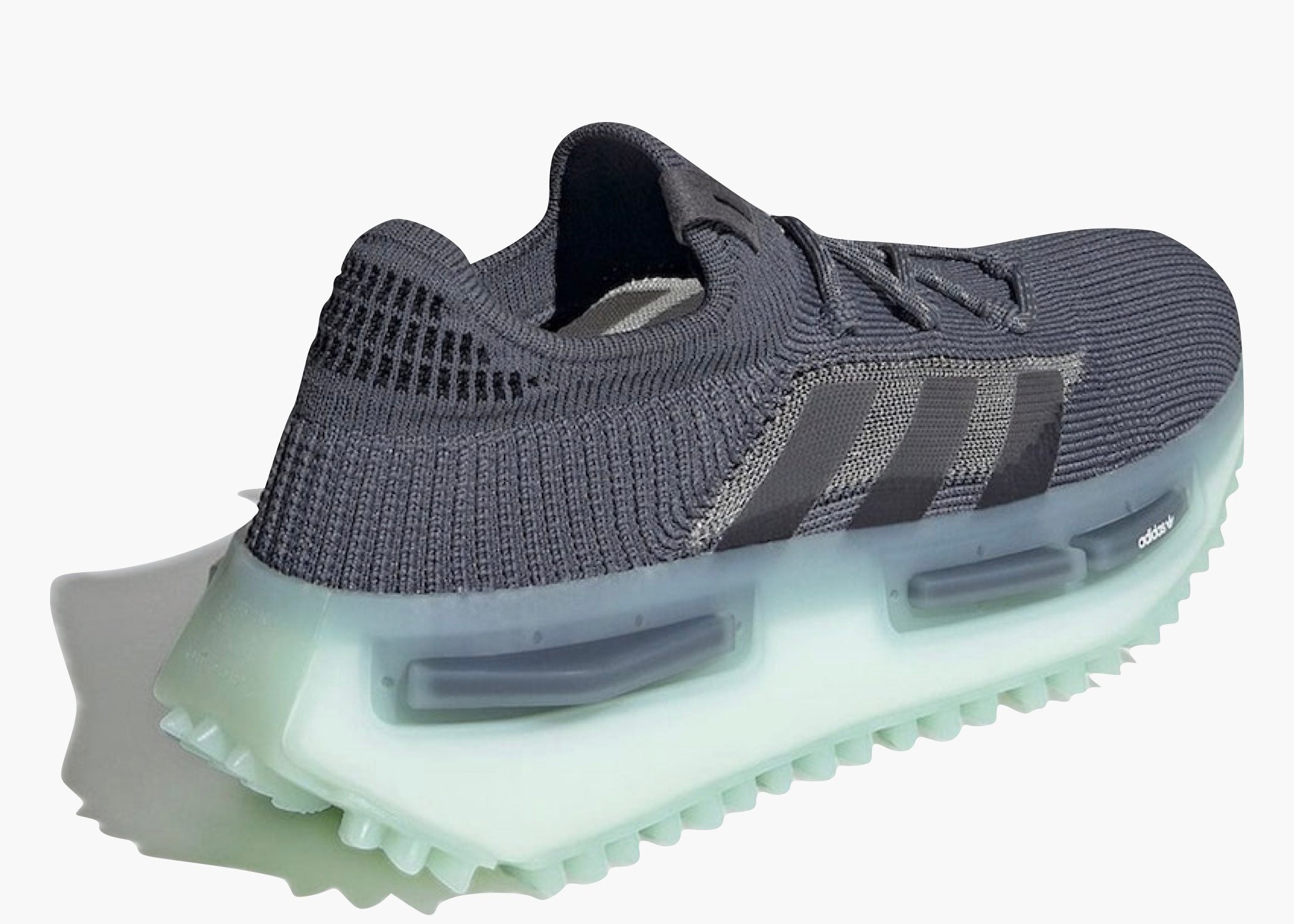 Adidas NMD S1 Grey Green Glow Hype Clothinga