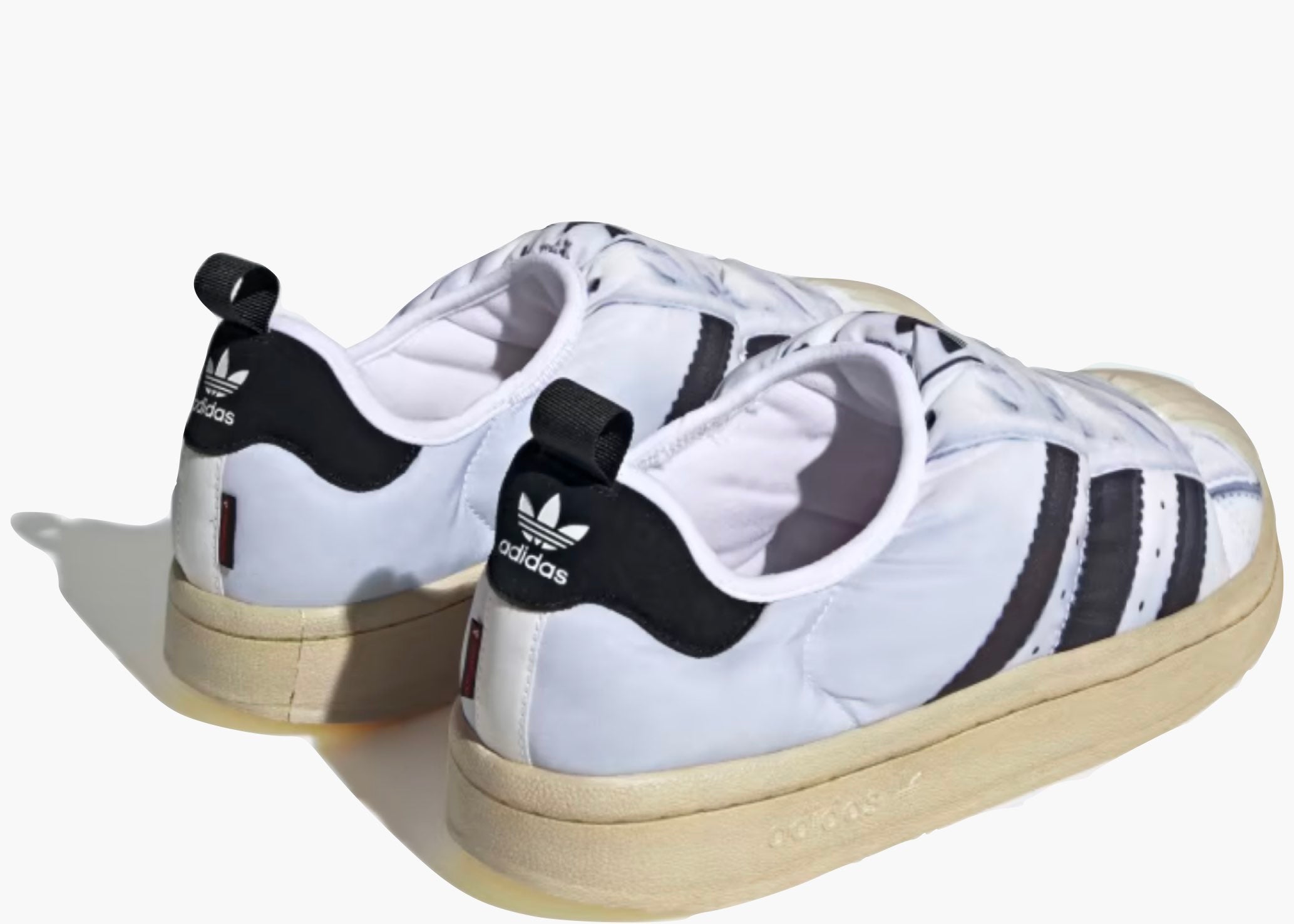 Adidas Puffylette Superstar White Black HP6697 Hype Clothinga Limited Edition