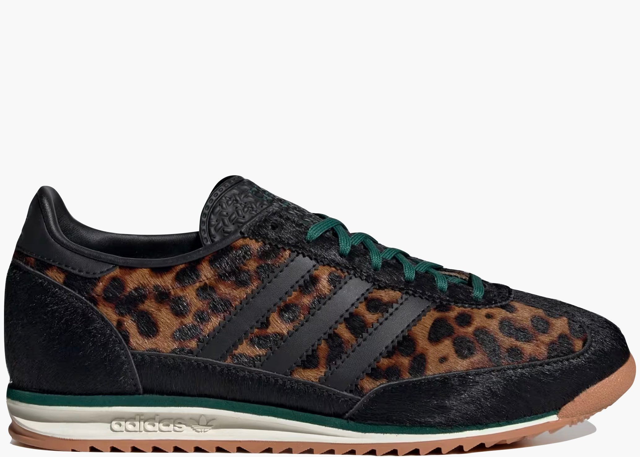 Adidas SL 72 OG Leopard Print Collegiate Green (W) JI0187 Hype Clothinga Limited Edition