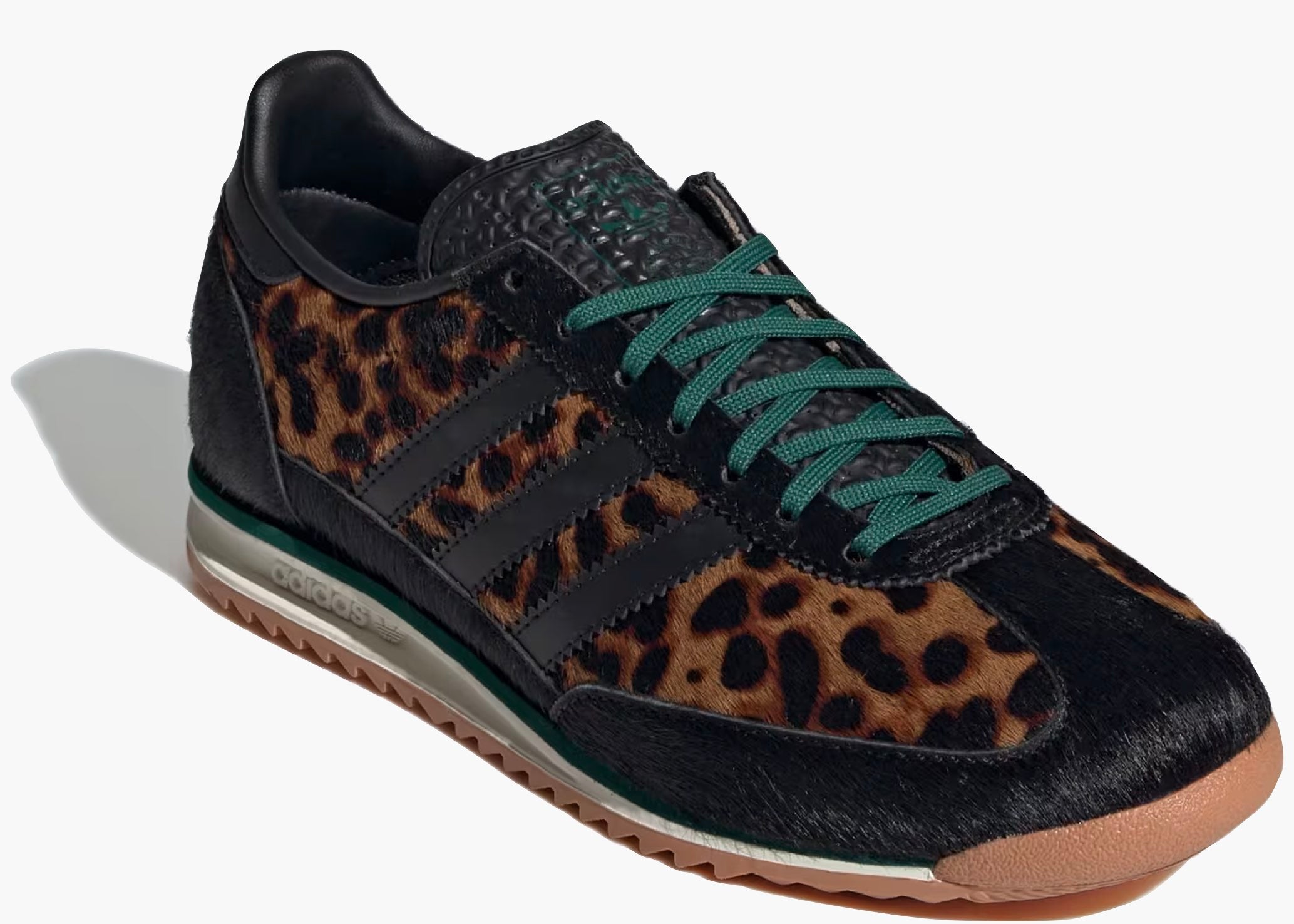 Adidas SL 72 OG Leopard Print Collegiate Green (W) JI0187 Hype Clothinga Limited Edition