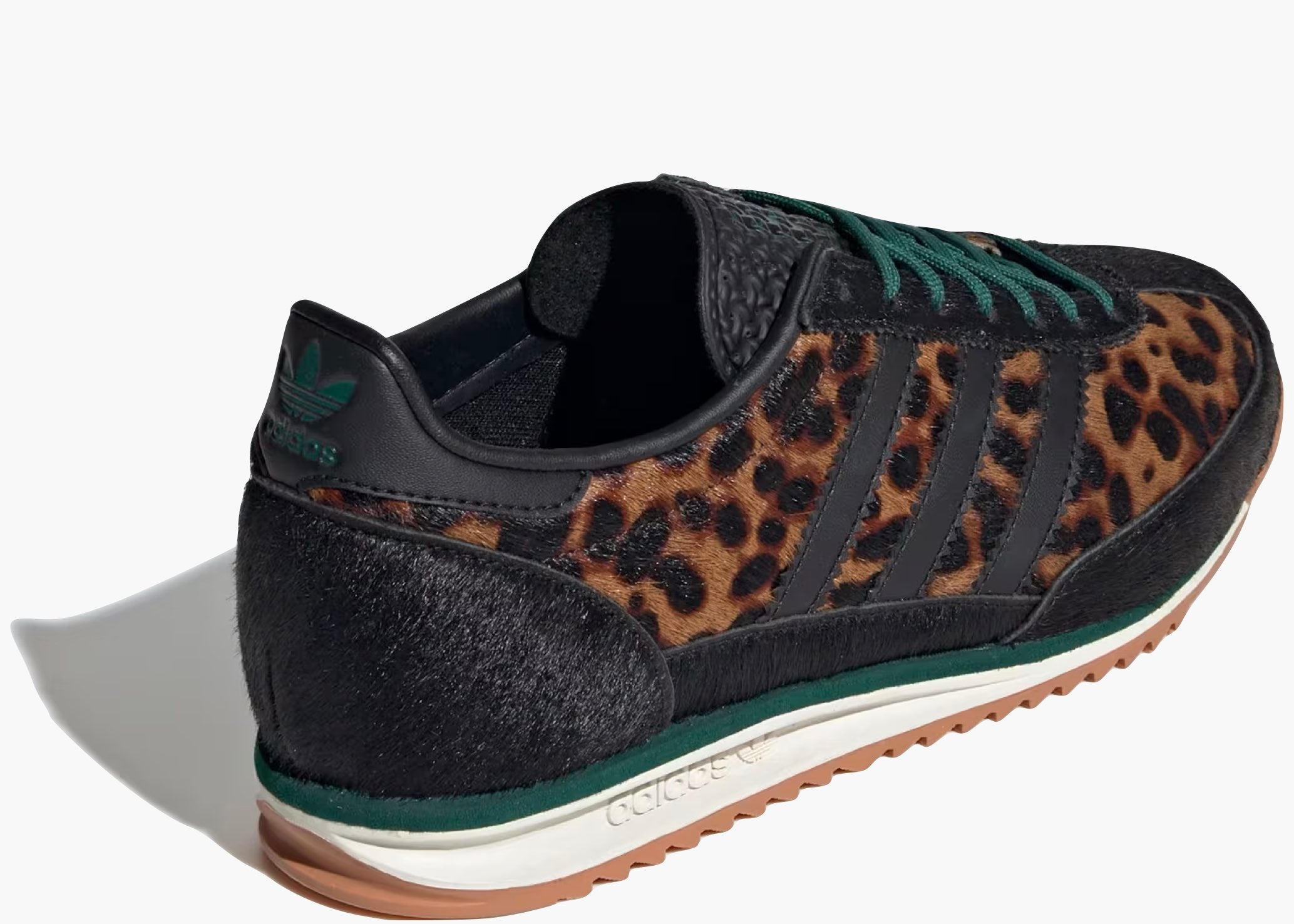 Adidas SL 72 OG Leopard Print Collegiate Green (W) JI0187 Hype Clothinga Limited Edition