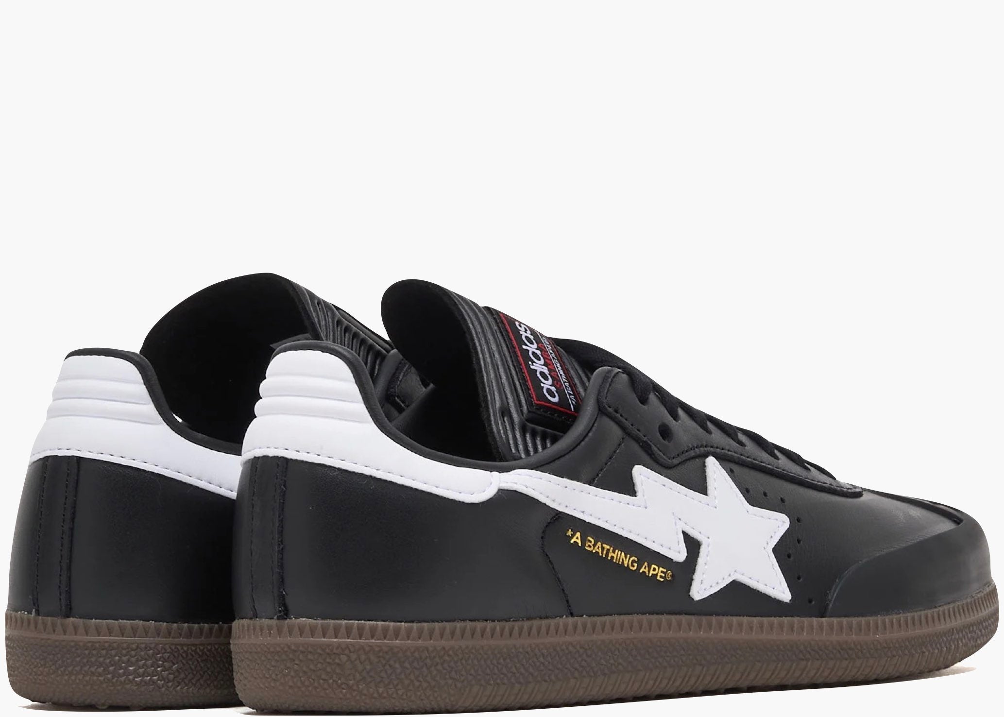 Adidas Samba Bape Black White Gum JR9246 Hype Clothinga Limited Edition