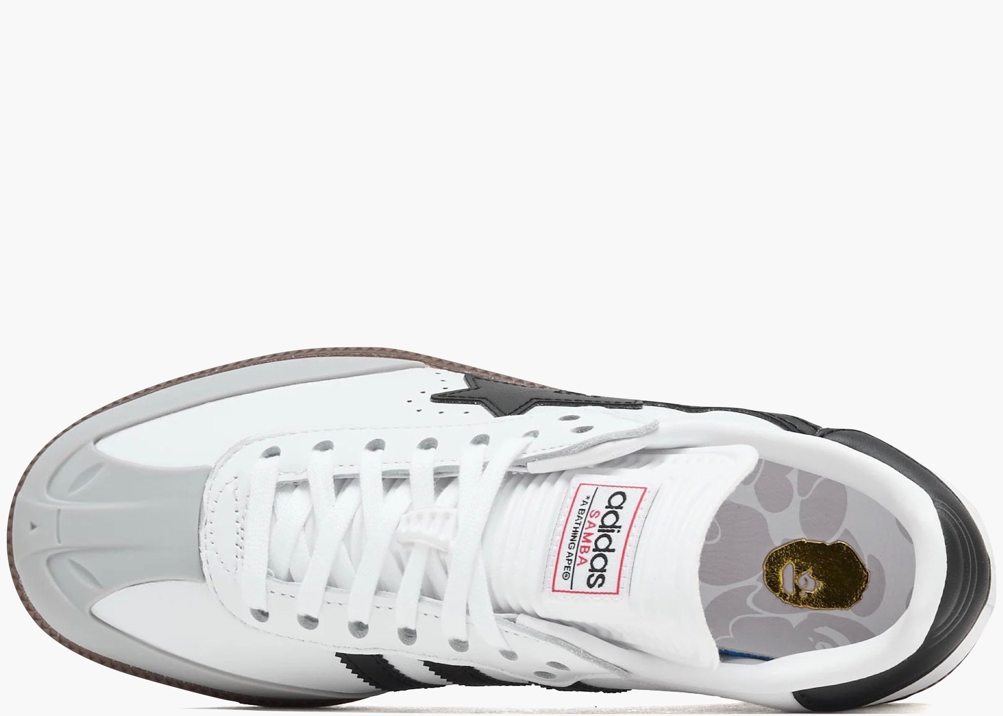 Adidas Samba Bape White Black Gum JR9245 Hype Clothinga Limited Edition