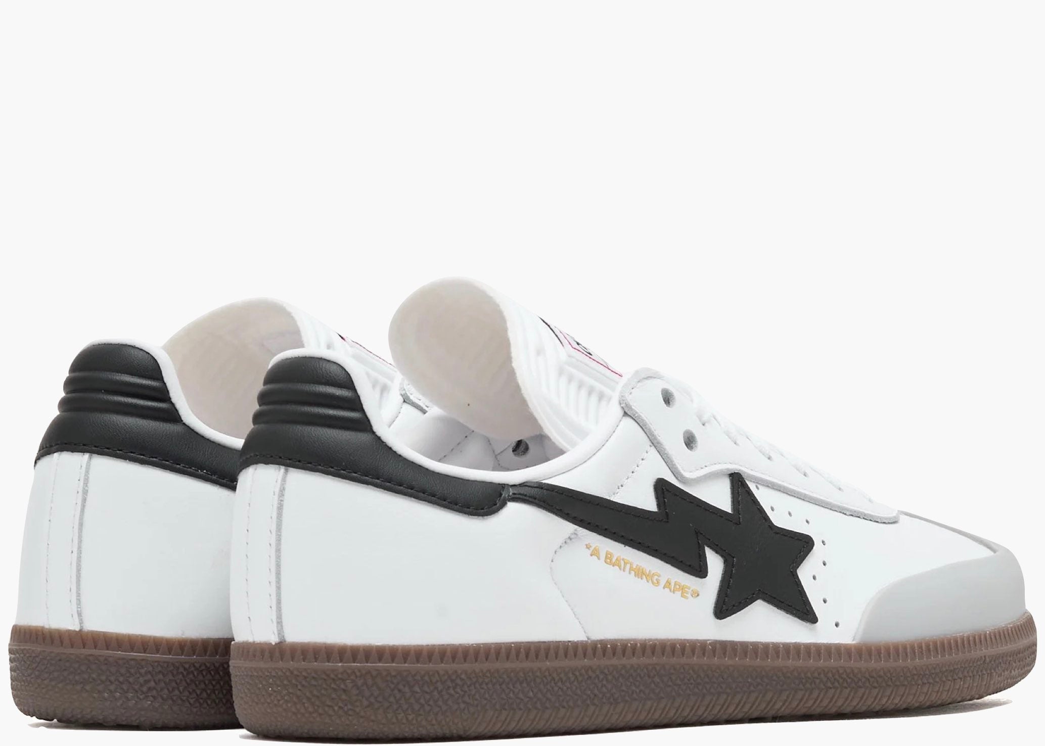Adidas Samba Bape White Black Gum JR9245 Hype Clothinga Limited Edition