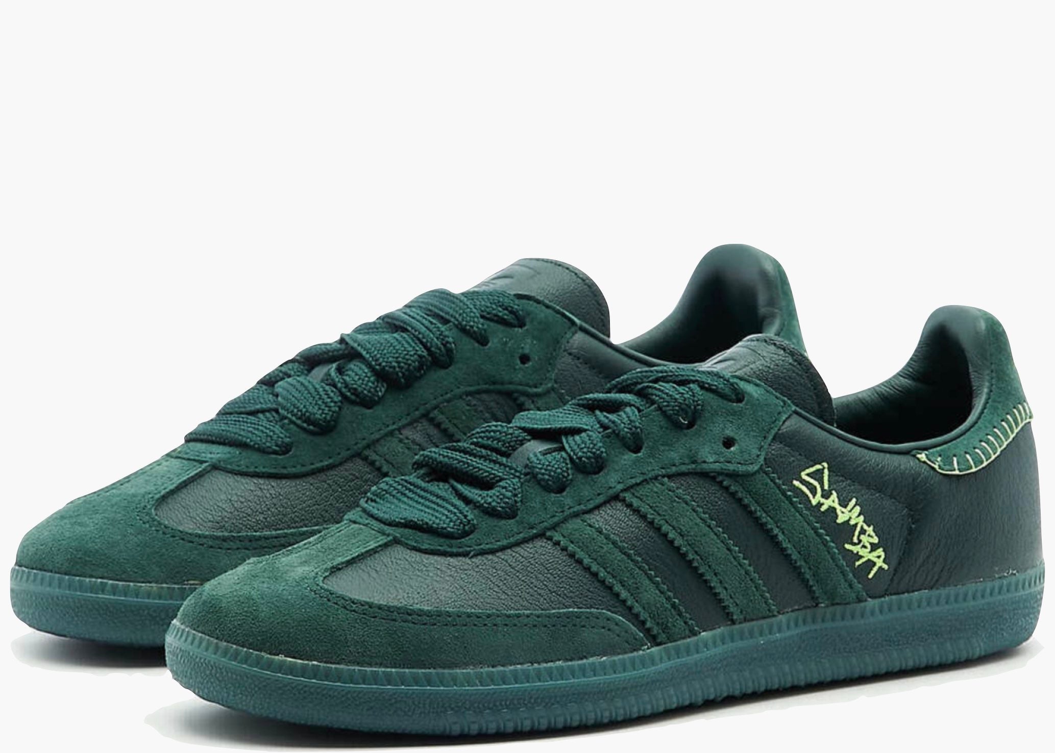 Adidas Samba Jonah Hill Green FW7458 Hype Clothinga Limited Edition