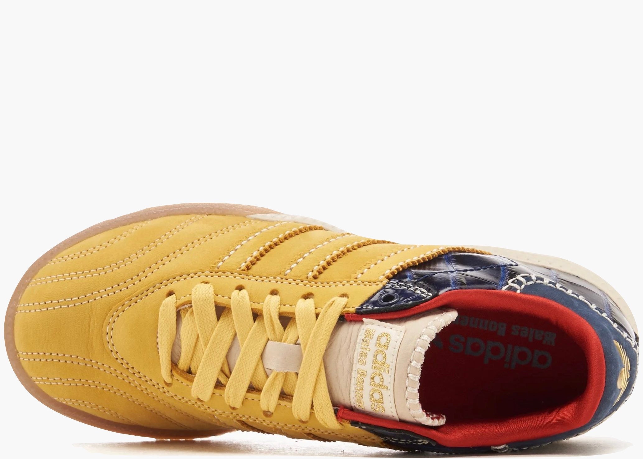 Adidas Samba Millennium Wales Bonner Fade Gold Navy Croc IH8407 Hype Clothinga Limited Edition
