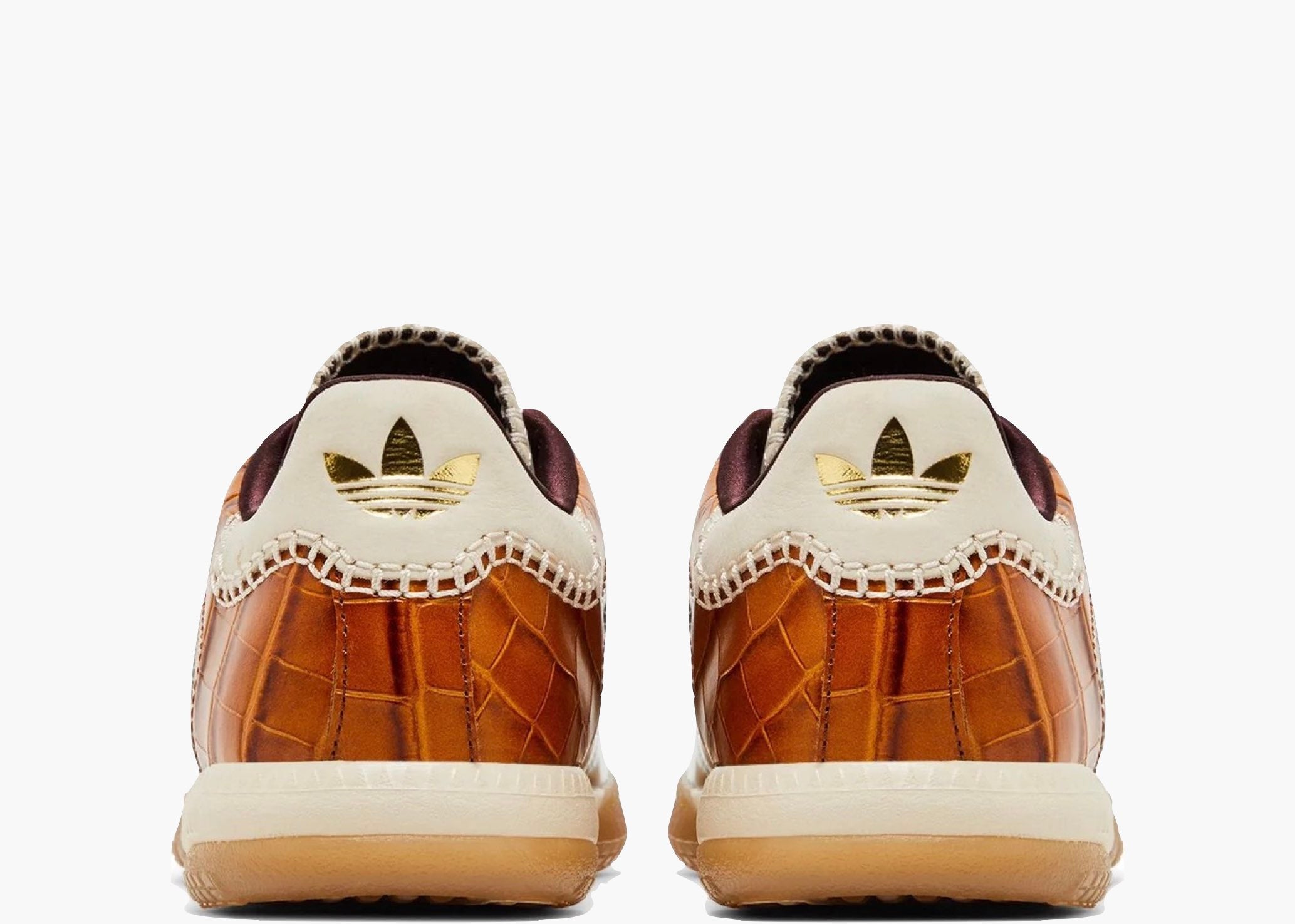 Adidas Samba Millennium Wales Bonner Silver Metallic Yellow Croc IH5777 Hype Clothinga Limited Edition