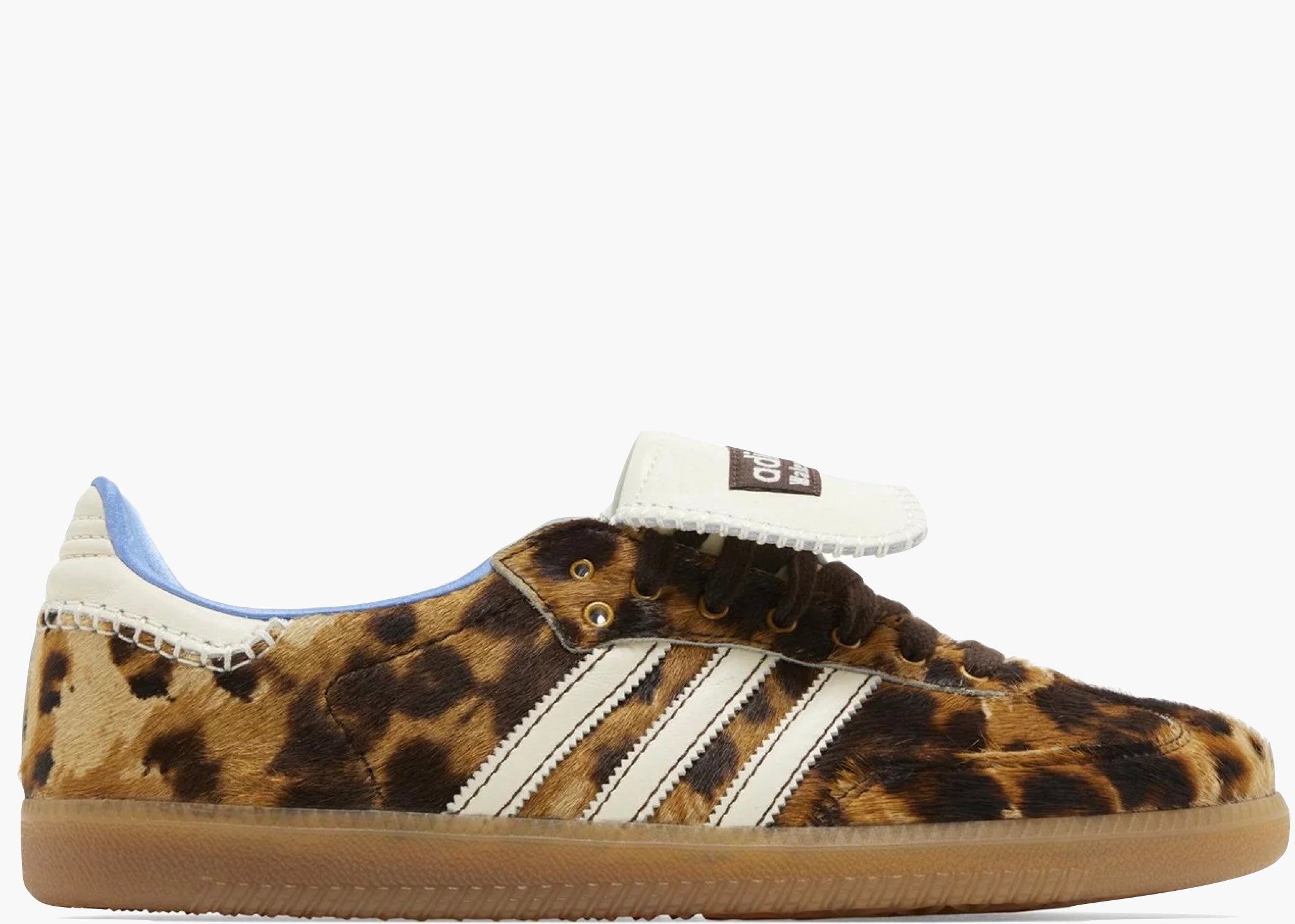 Adidas Samba Nylon Wales Bonner Dark Brown Leopard