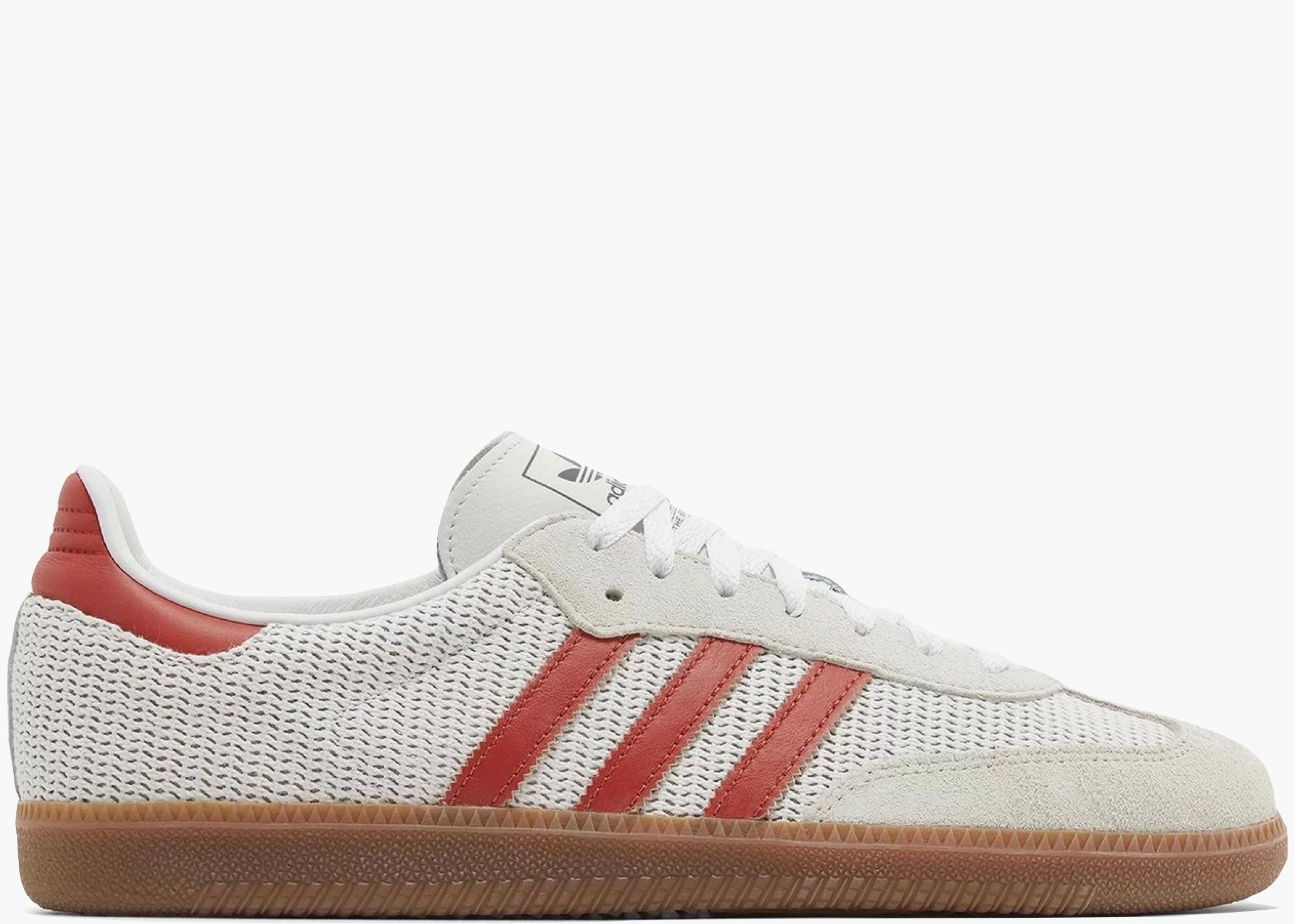Adidas Samba OG Crystal White Preloved Red IG1380 Hype Clothinga Limited Edition