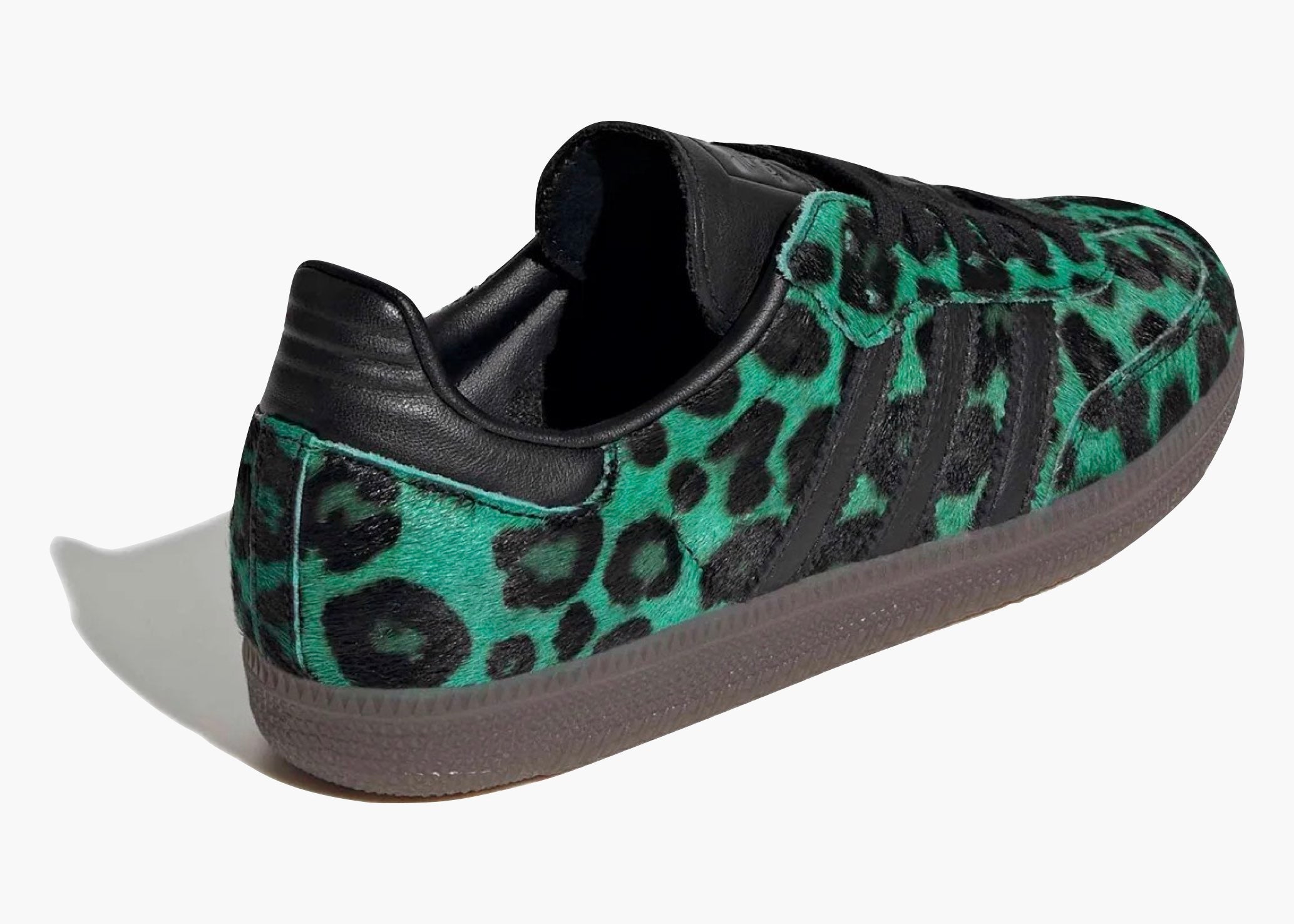 Adidas Samba OG Leopard Semi Screaming Green (W) HQ9374 Hype Clothinga Limited Edition