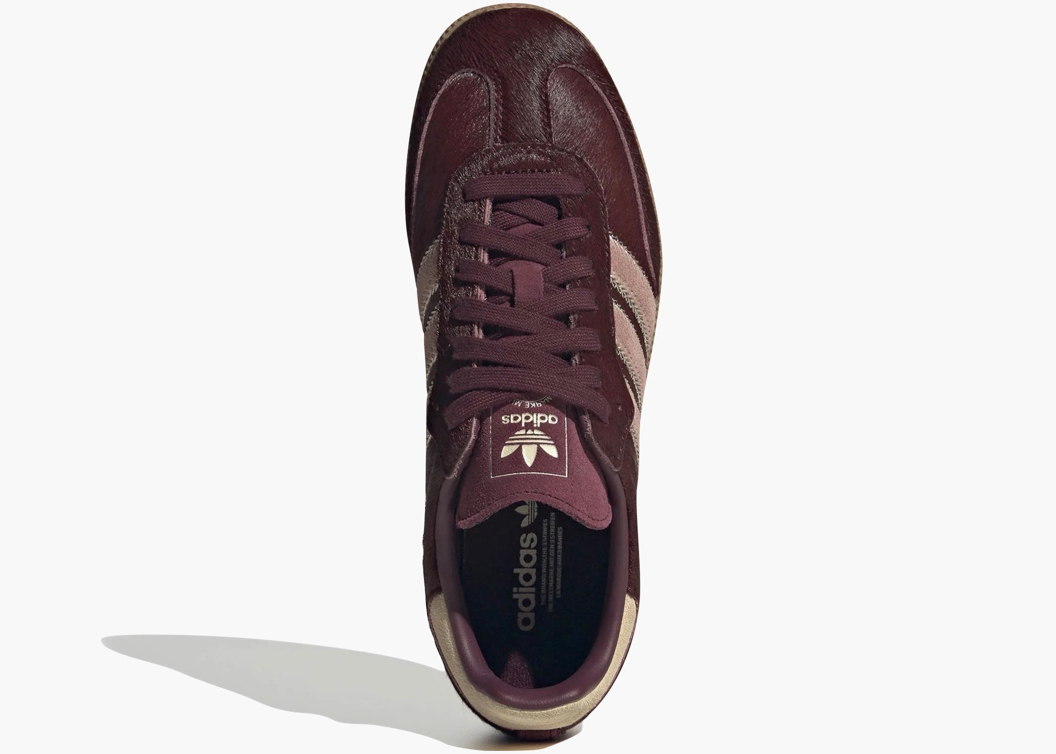 Adidas Samba OG Maroon Sand Strata Pony (W) JP5330 Hype Clothinga Limited Edition