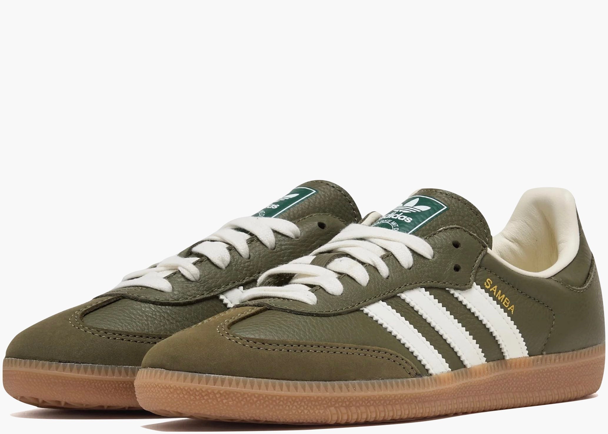 Adidas Samba OG Medium Raw Khaki Gum JR0890 Hype Clothinga Limited Edition