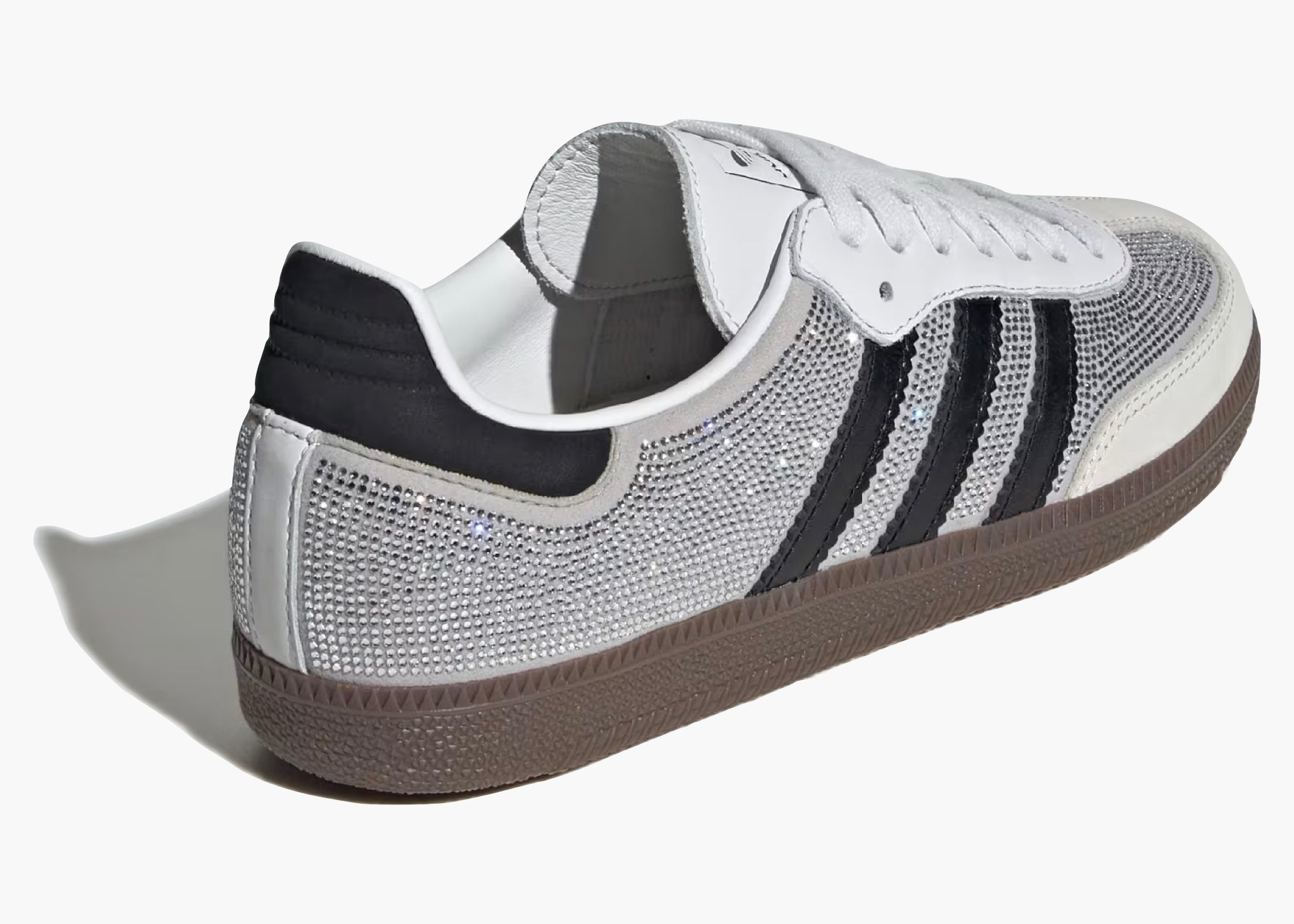 Adidas Samba OG Rhinestone Crystal White Silver (W) IH9055 Hype Clothinga Limited Edition..