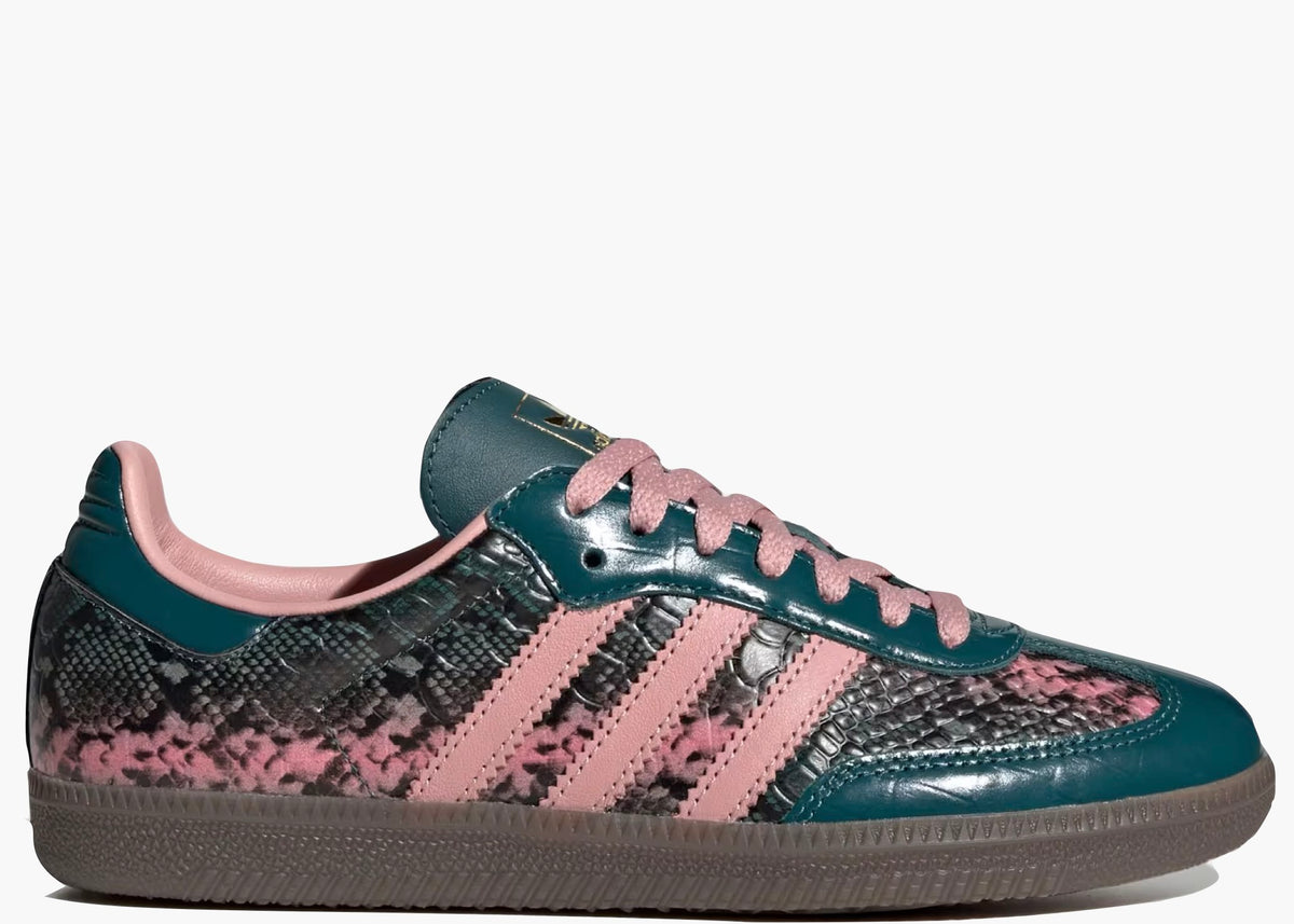 Adidas Samba OG Rich Green Wonder Mauve (W) KK2473 Hype Clothinga Limited Edition