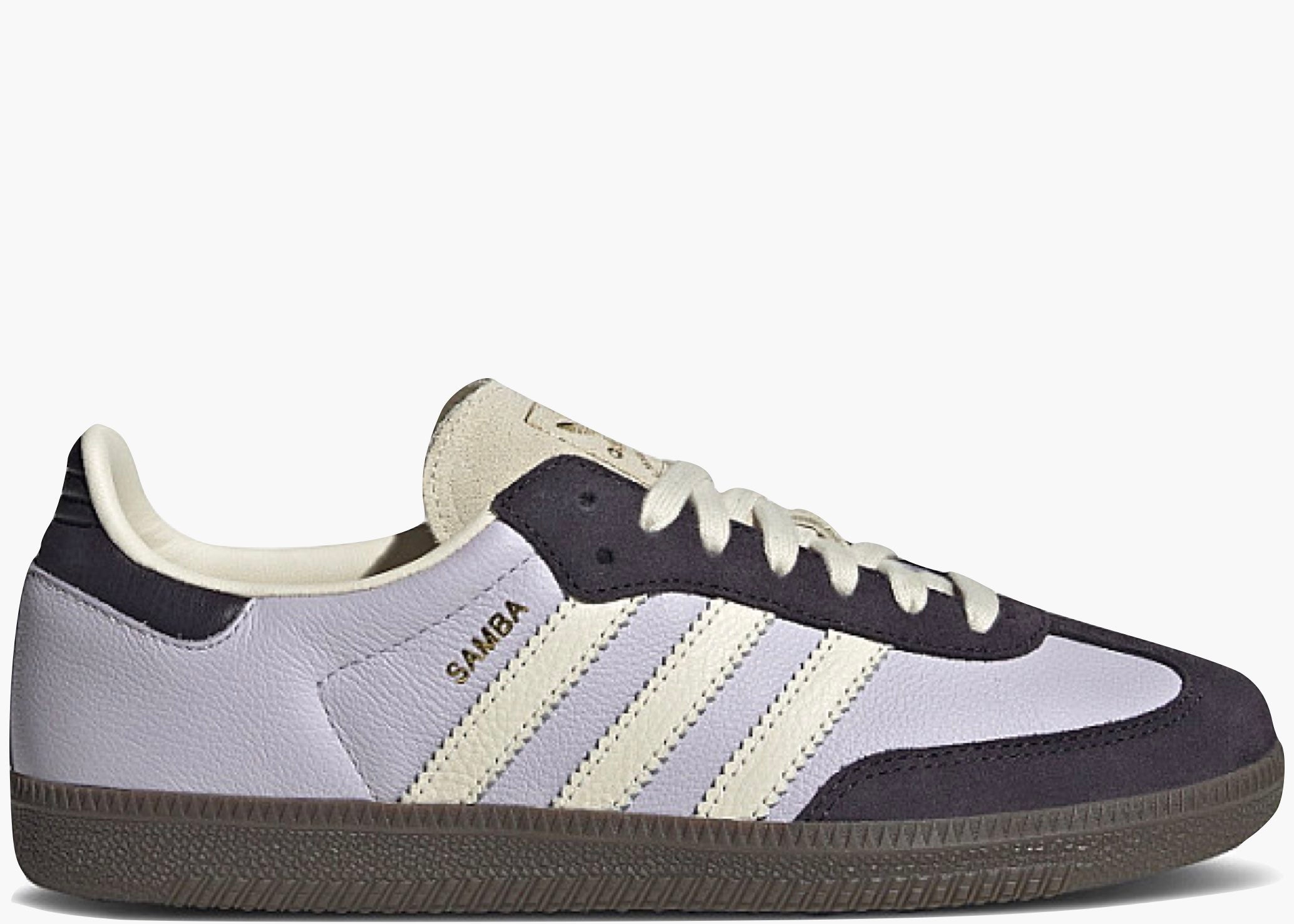 Adidas Samba OG Silver Dawn Aurora Black (W) JI4209 Hype Clothinga Limited Edition
