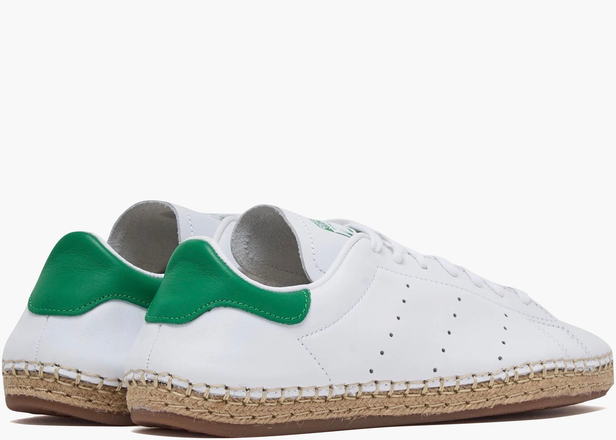 Adidas Stan Smith CLOT By Edison Chen Espadrille White Green JQ9226 Hype Clothinga Limited Edition