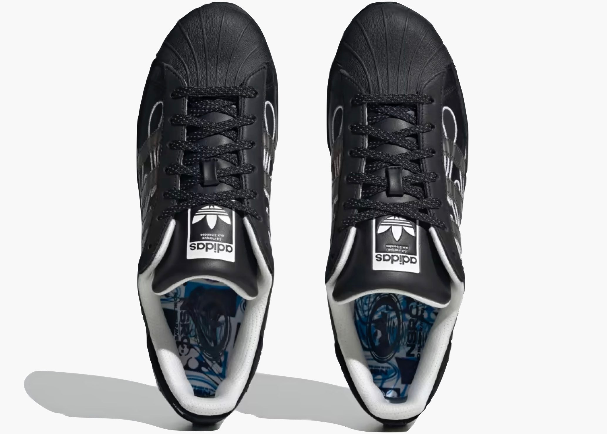 Adidas Superstar Ripple No Sleep Rave Club Core Black ID2176 Hype Clothinga Limited Edition